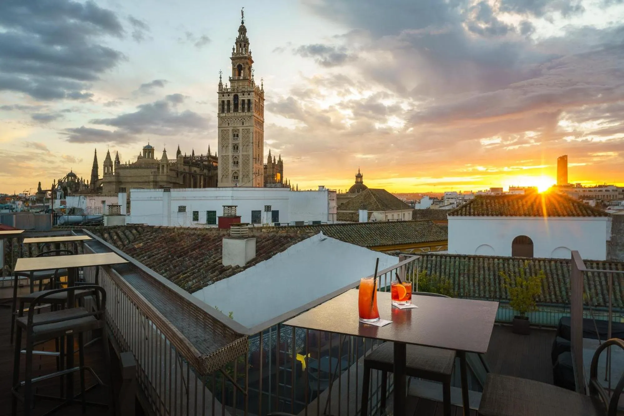 Balcony/Terrace in Eurostars Sevilla Boutique