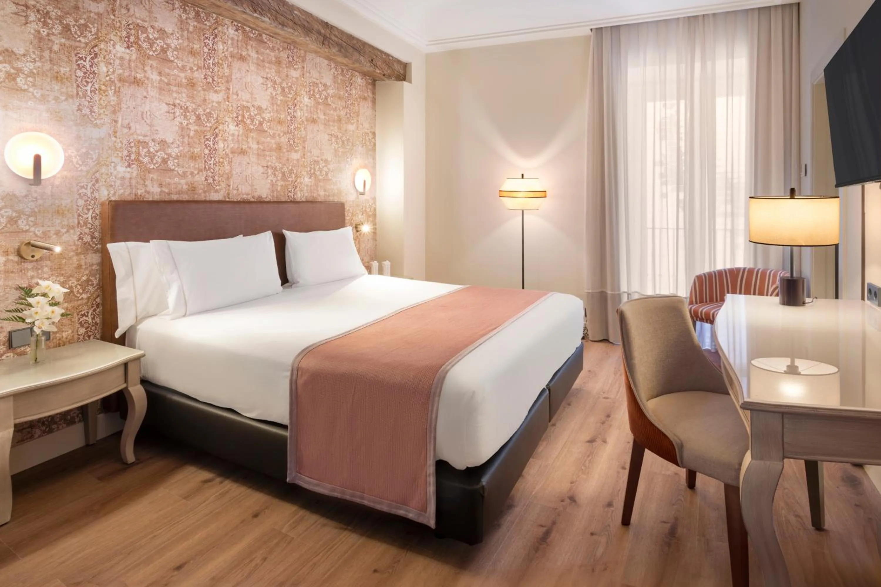 Bed in Eurostars Sevilla Boutique