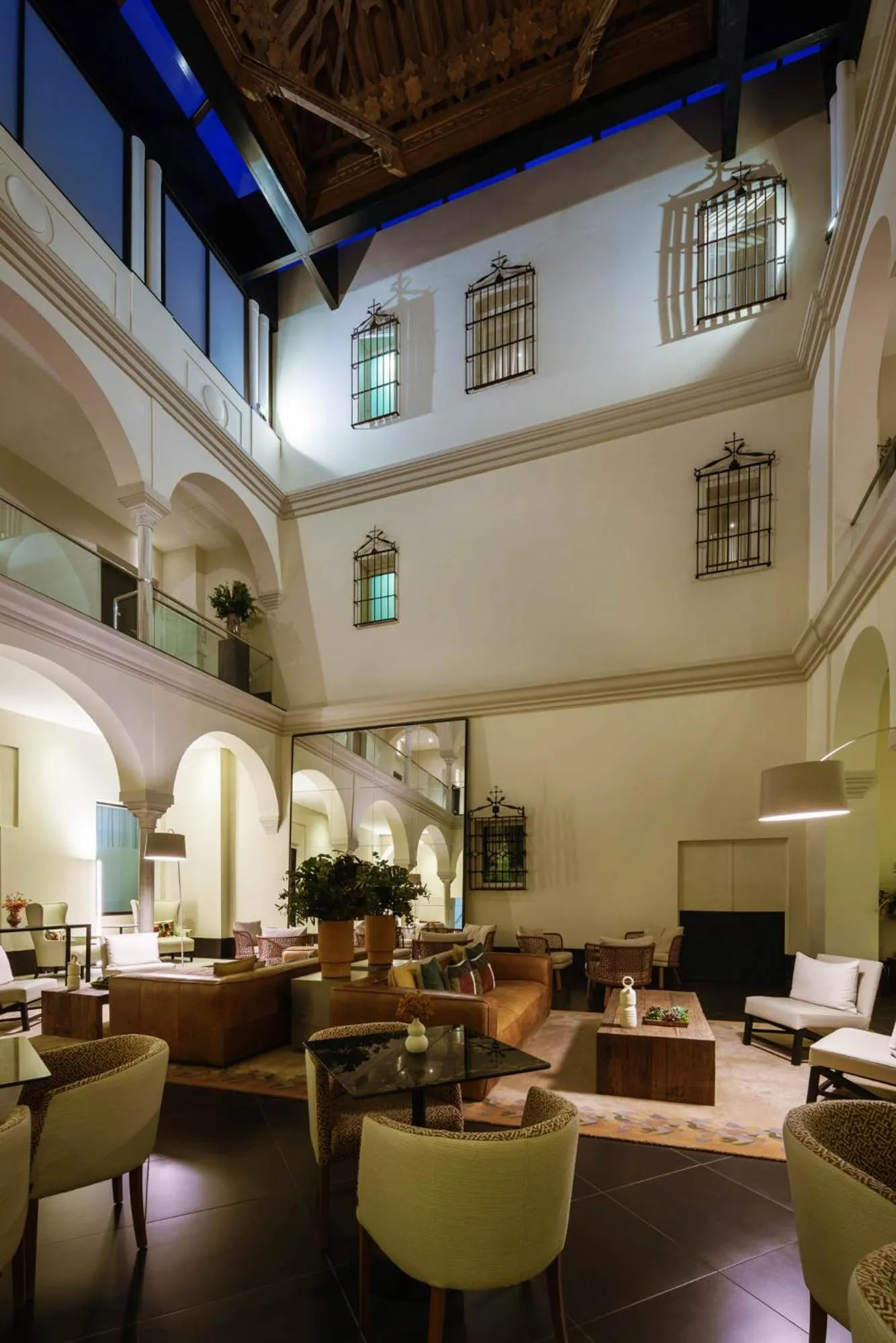 Seating area in Eurostars Sevilla Boutique