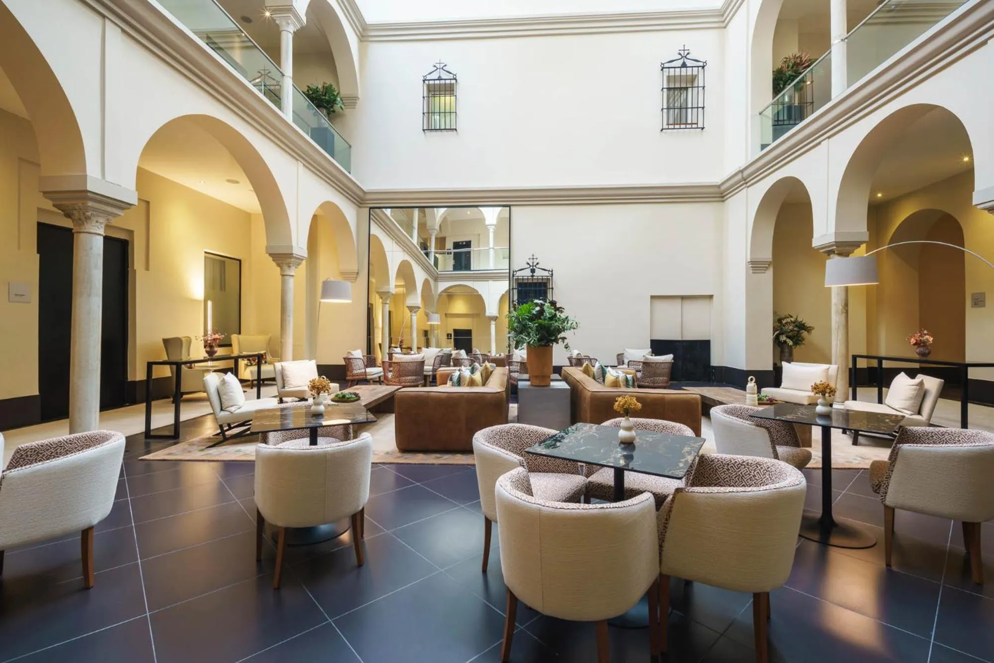 Seating area in Eurostars Sevilla Boutique