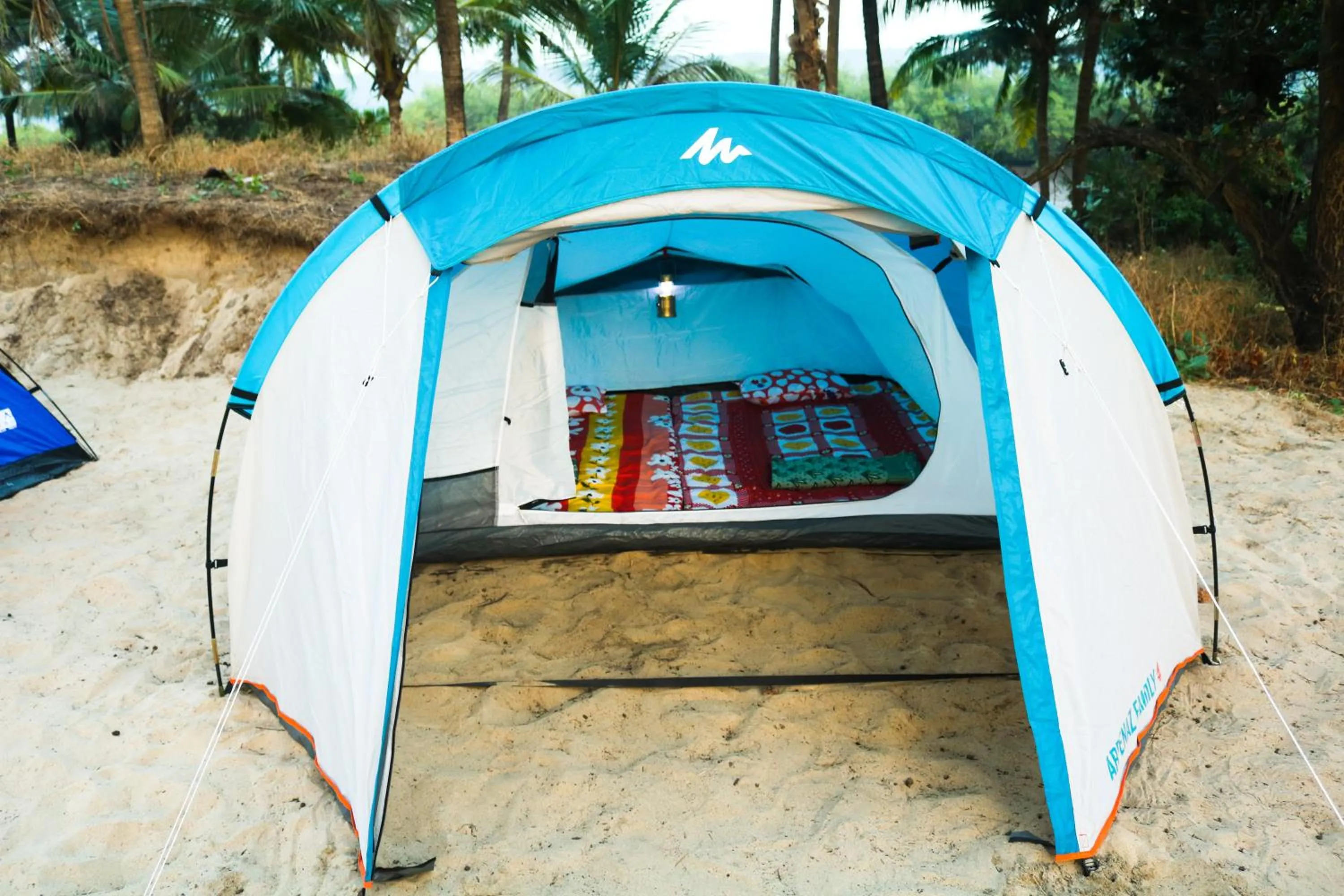 Bed in Athaang Beach Resort