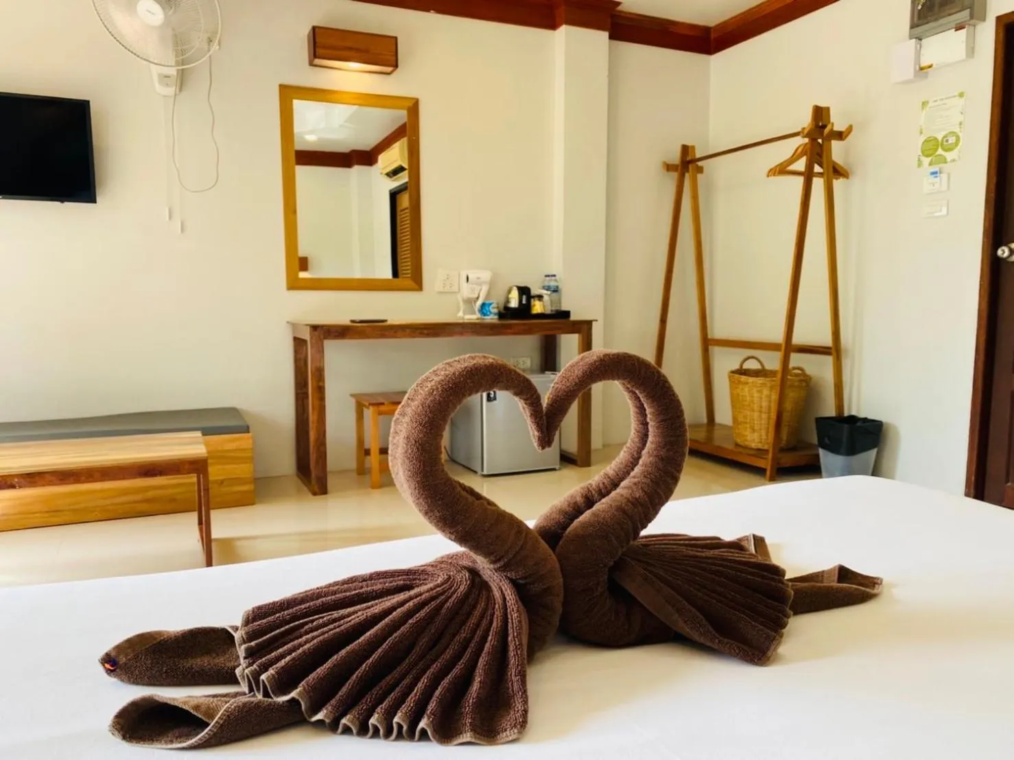 Bed in Koh Tao Heritage