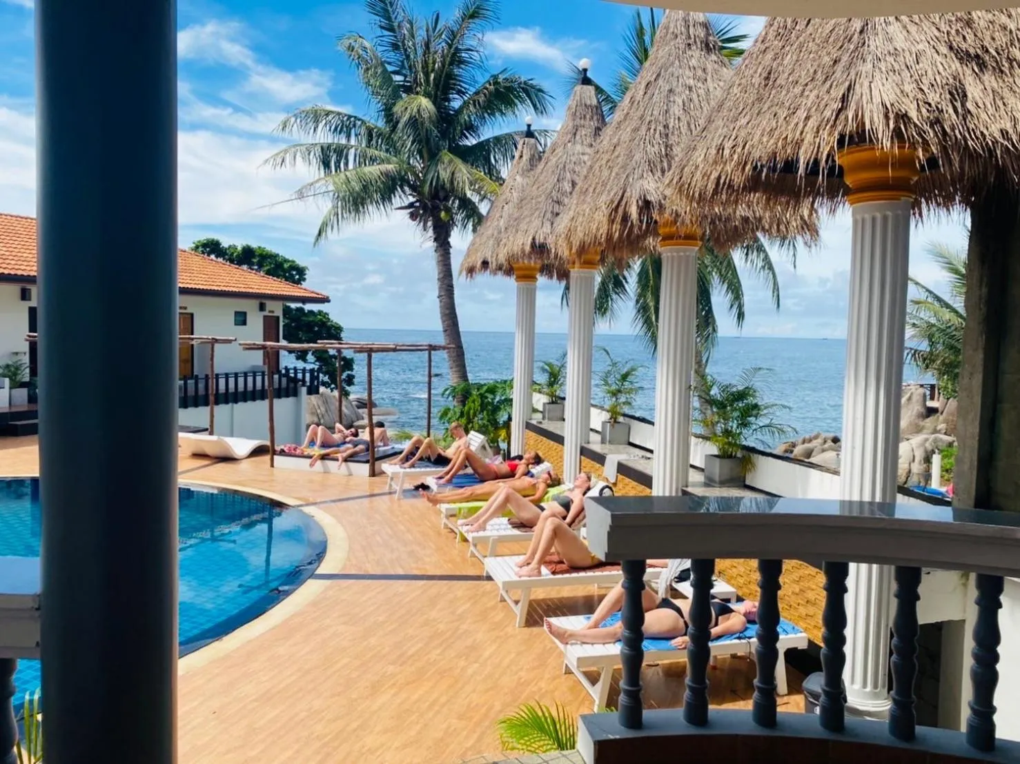 Swimming pool in Koh Tao Heritage