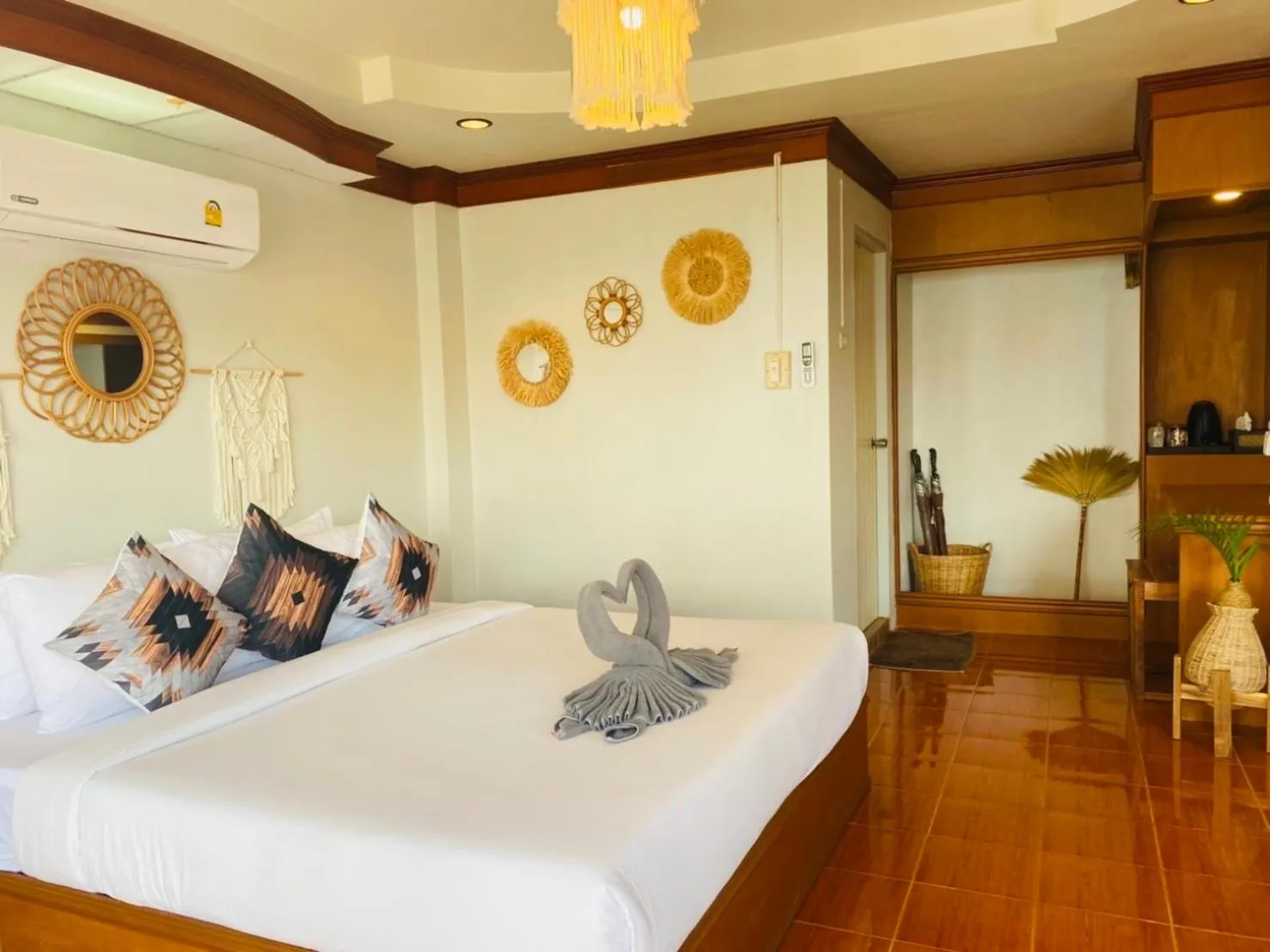 Bed in Koh Tao Heritage