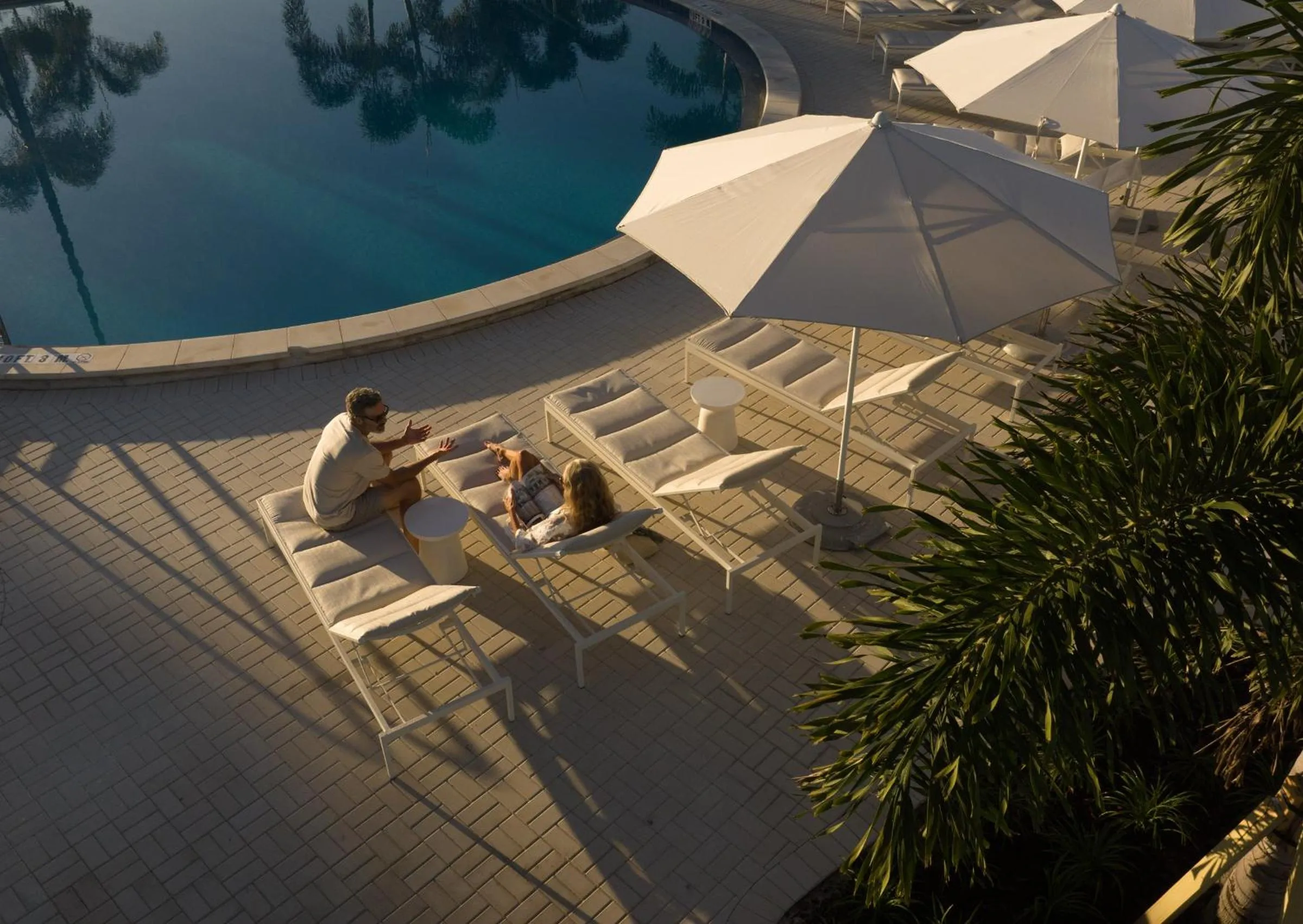 Pool view in Saddlebrook Resort