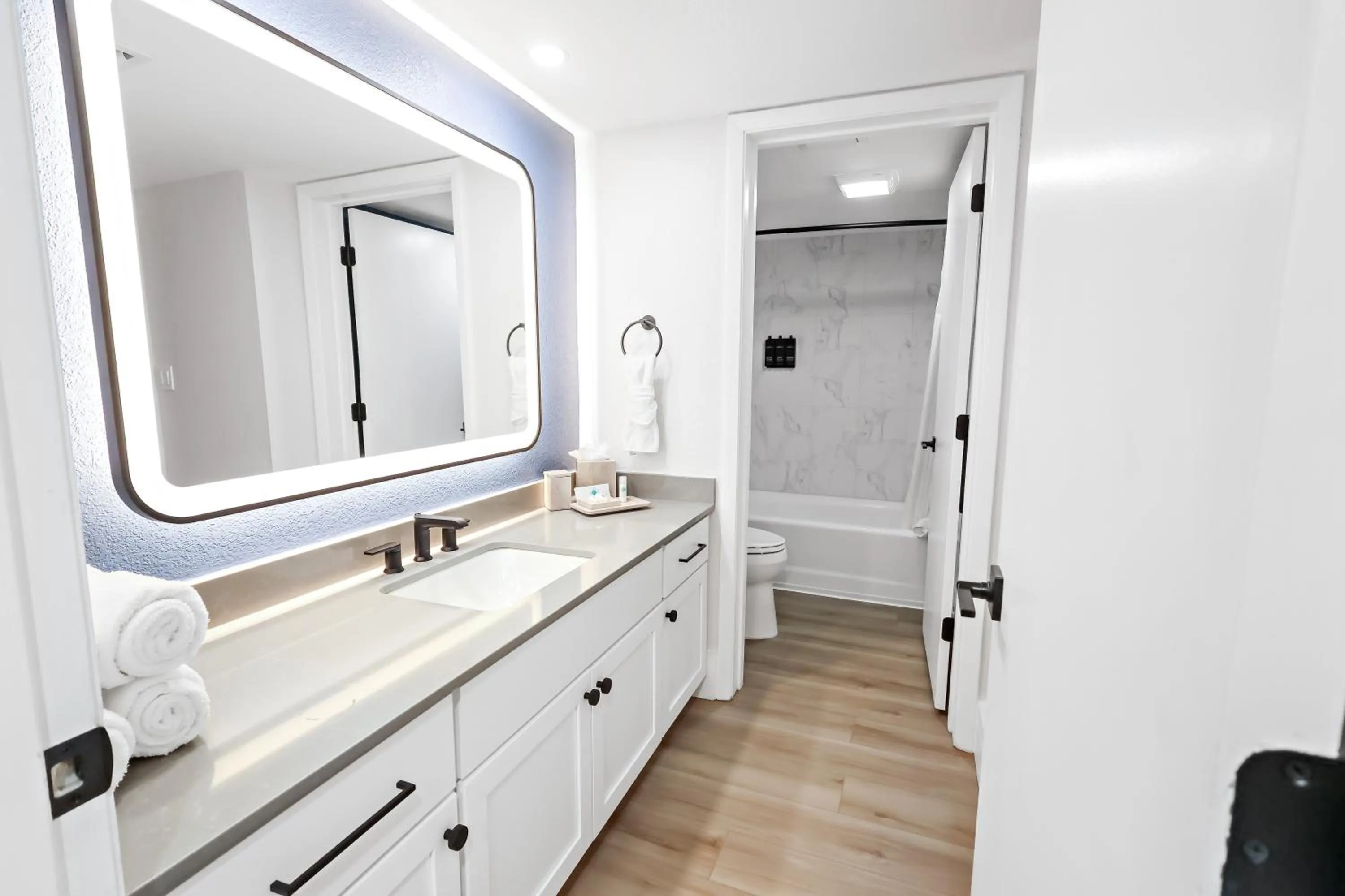 Shower in Saddlebrook Resort