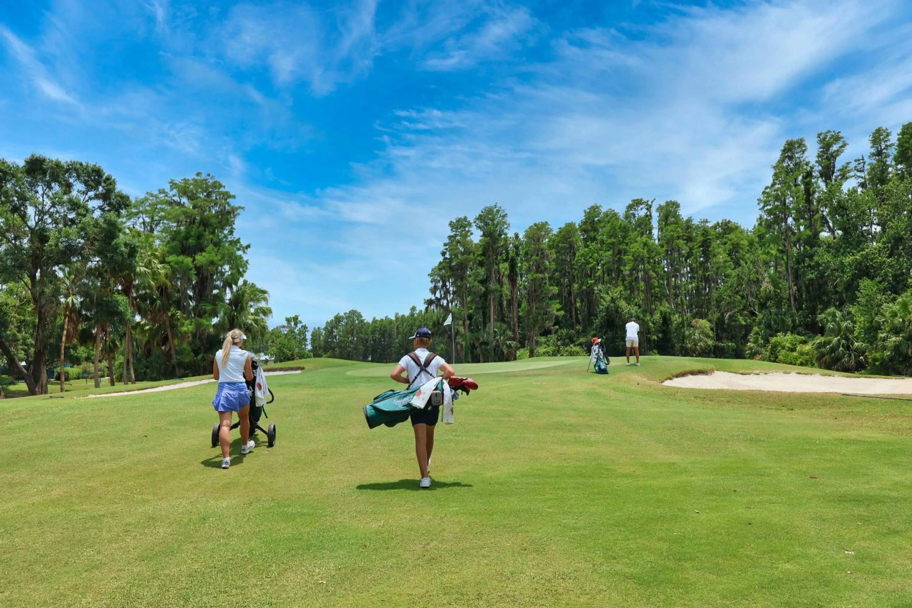 Golfcourse in Saddlebrook Resort
