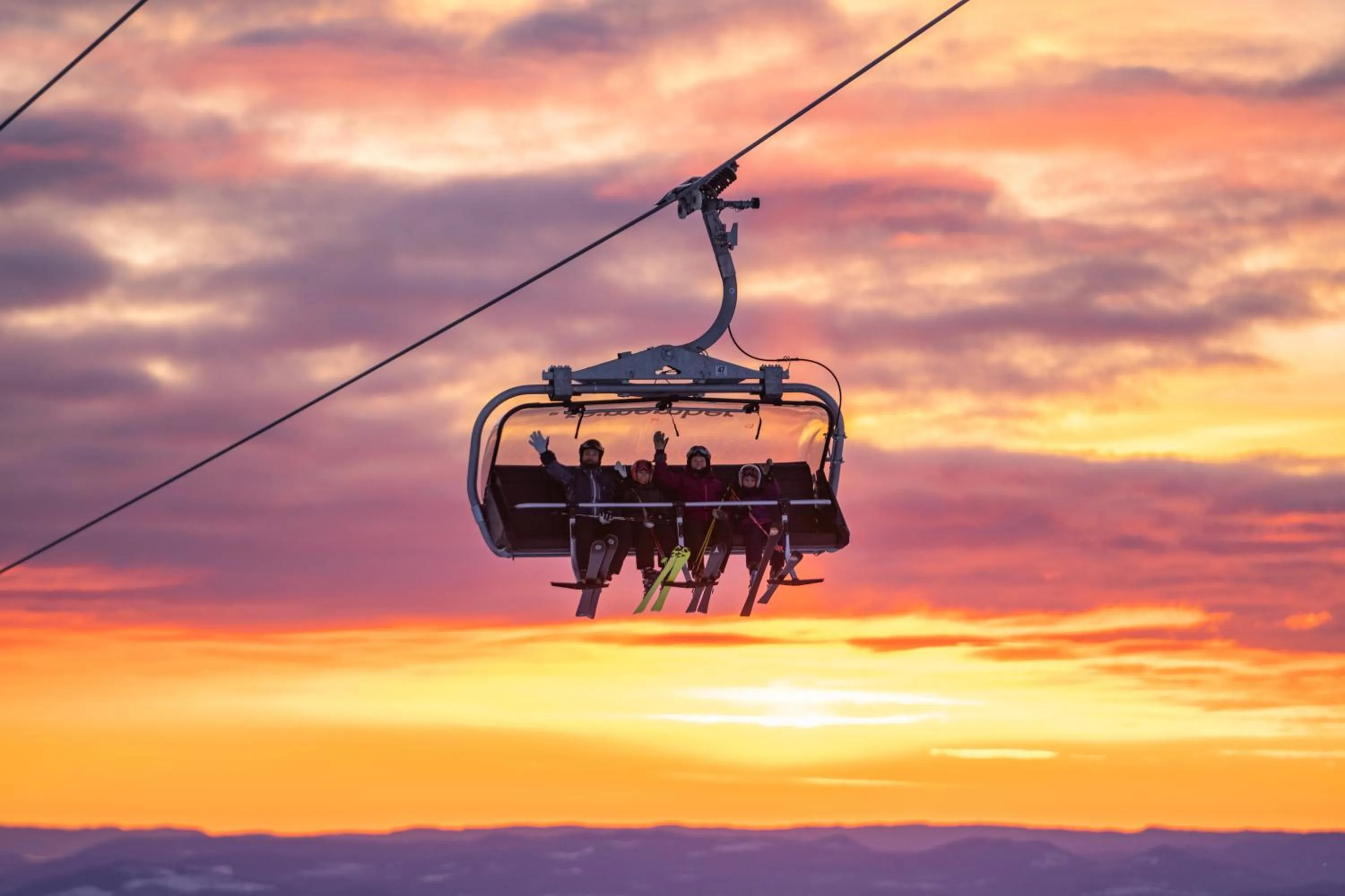 elevator in Trysil Hotel