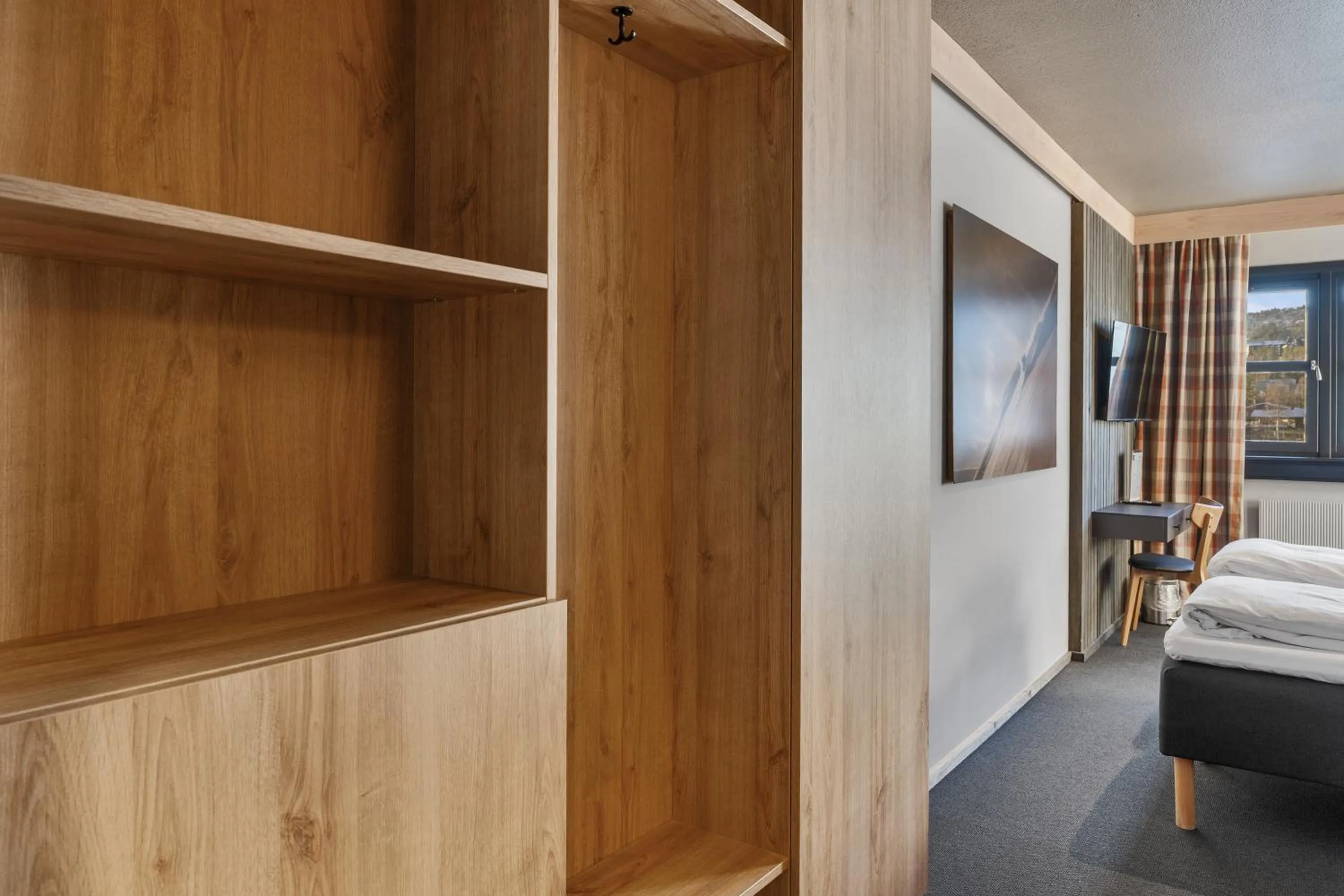 Bedroom, Bed in Trysil Hotel