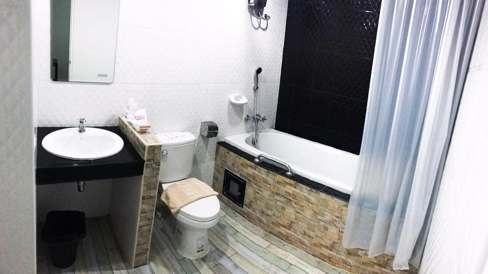Bathroom in The Icon service apartment