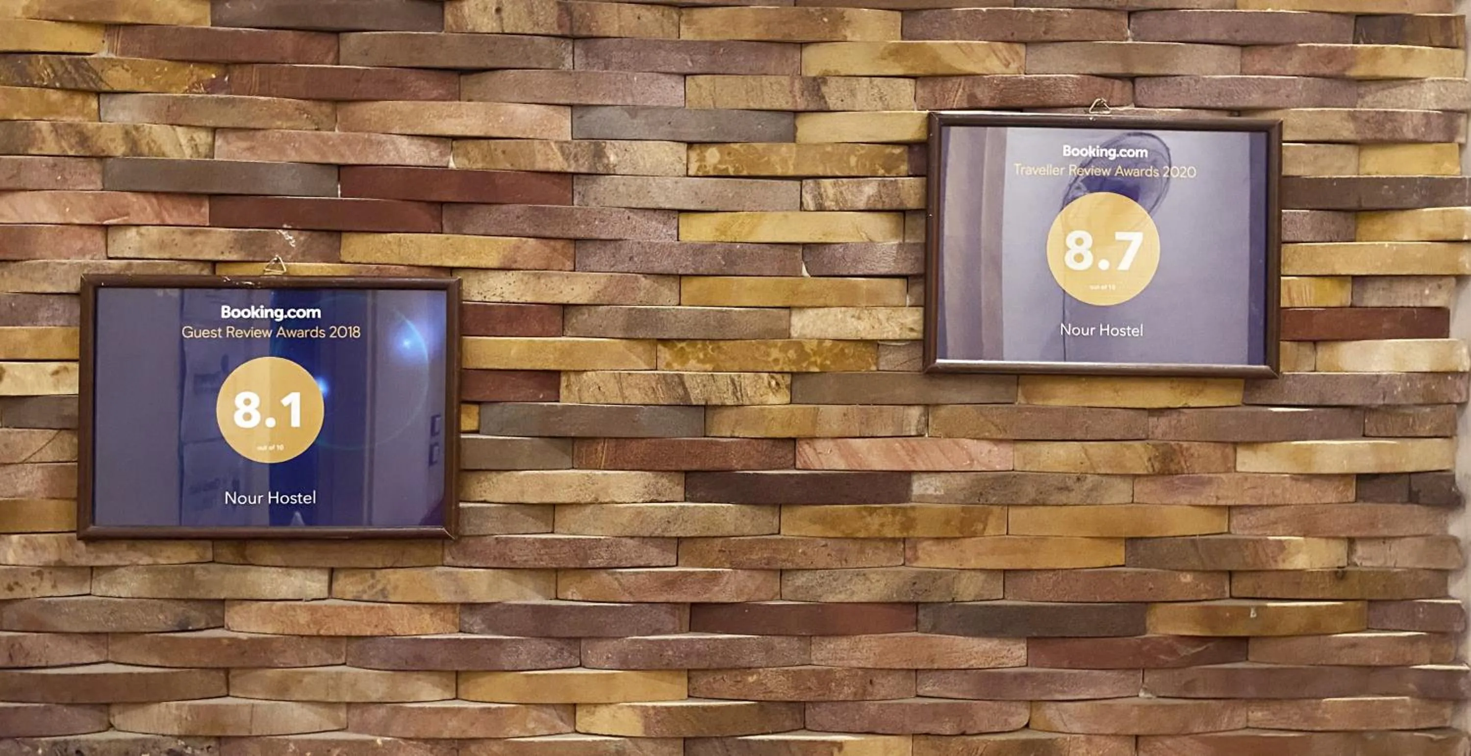 Certificate/Award in Nour Hostel