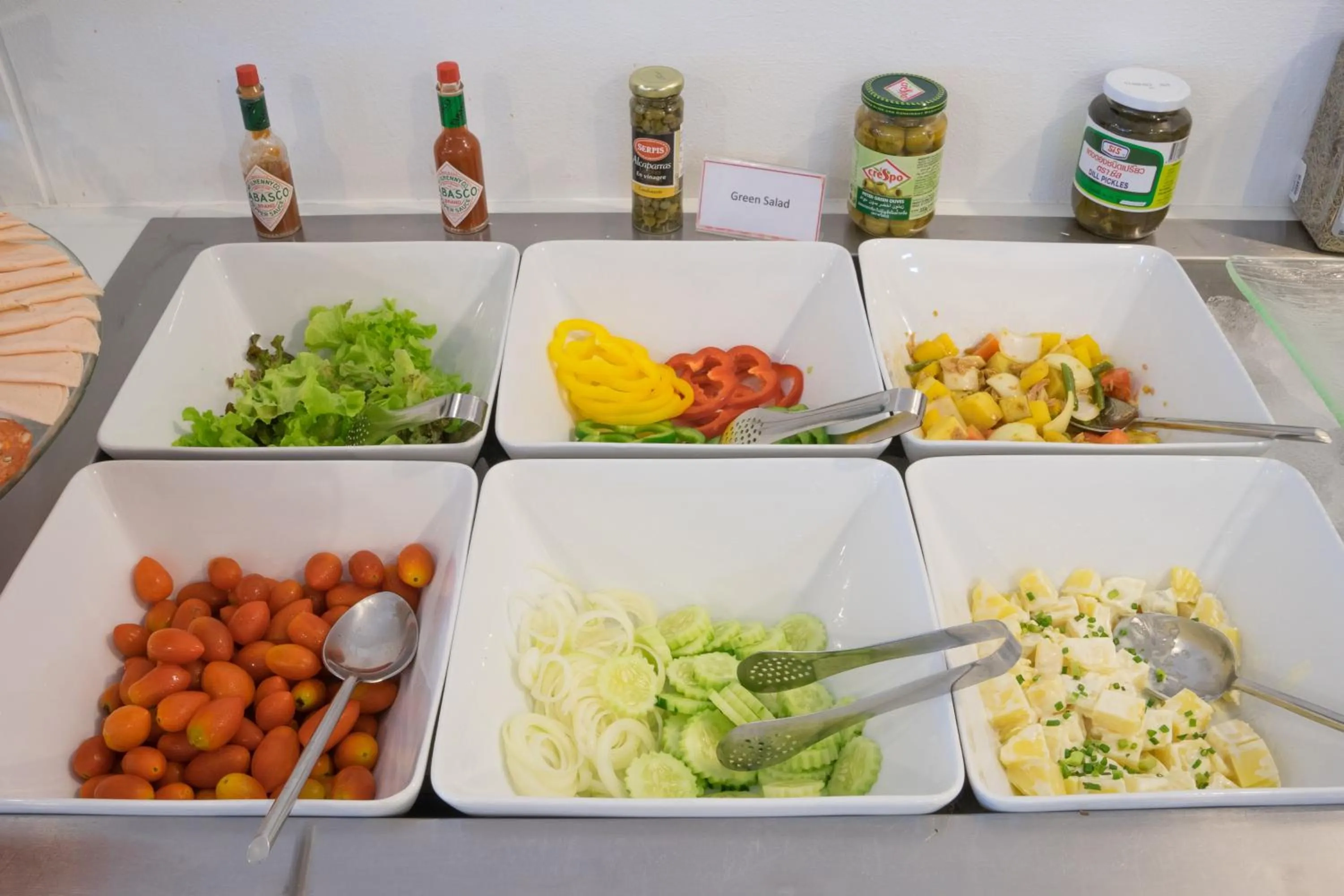 Buffet breakfast in Ocean Breeze Resort Khaolak