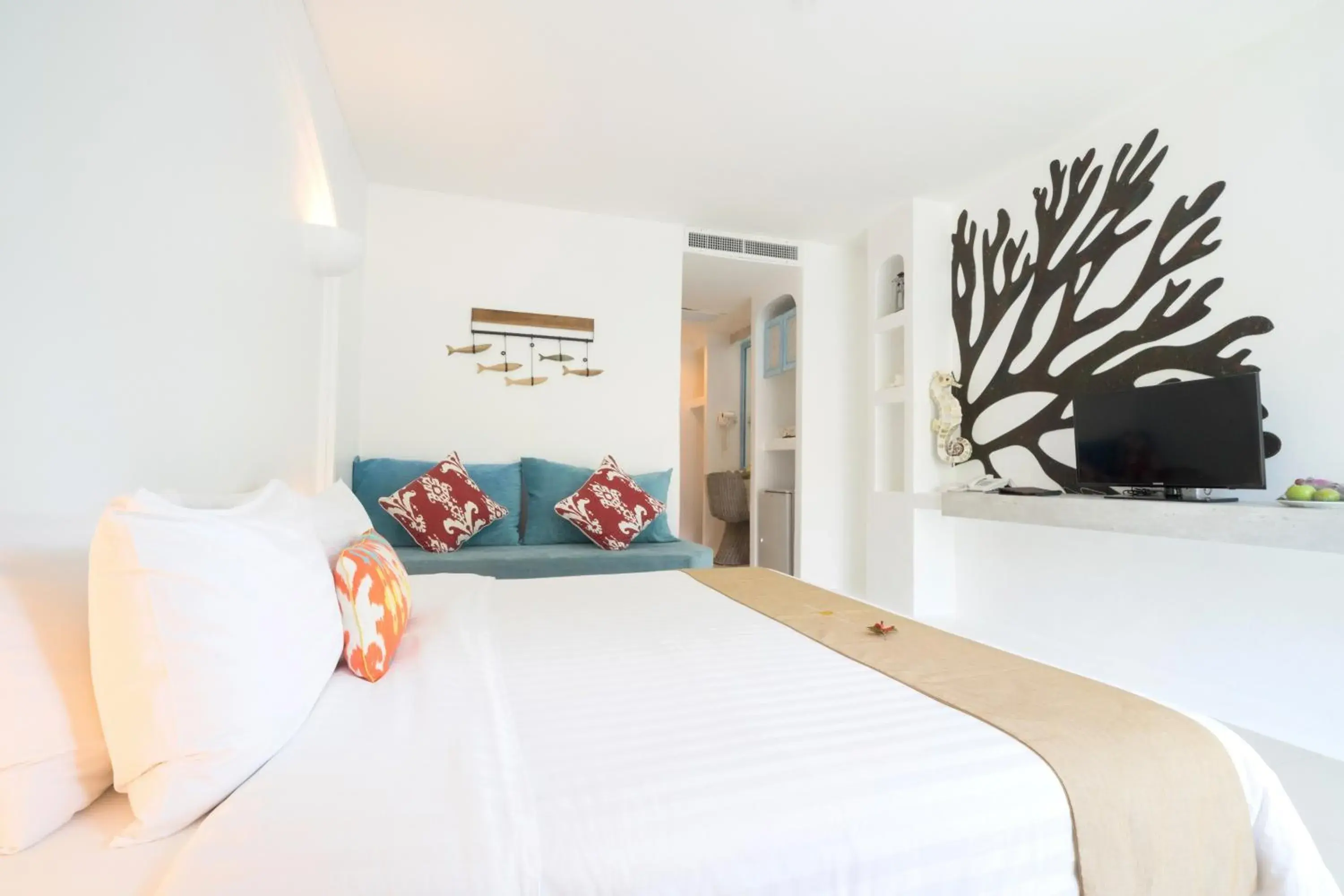 Deluxe Double Room with Garden View in Ocean Breeze Resort Khaolak Deluxe Double Room with Garden View in Ocean Breeze Resort Khaolak