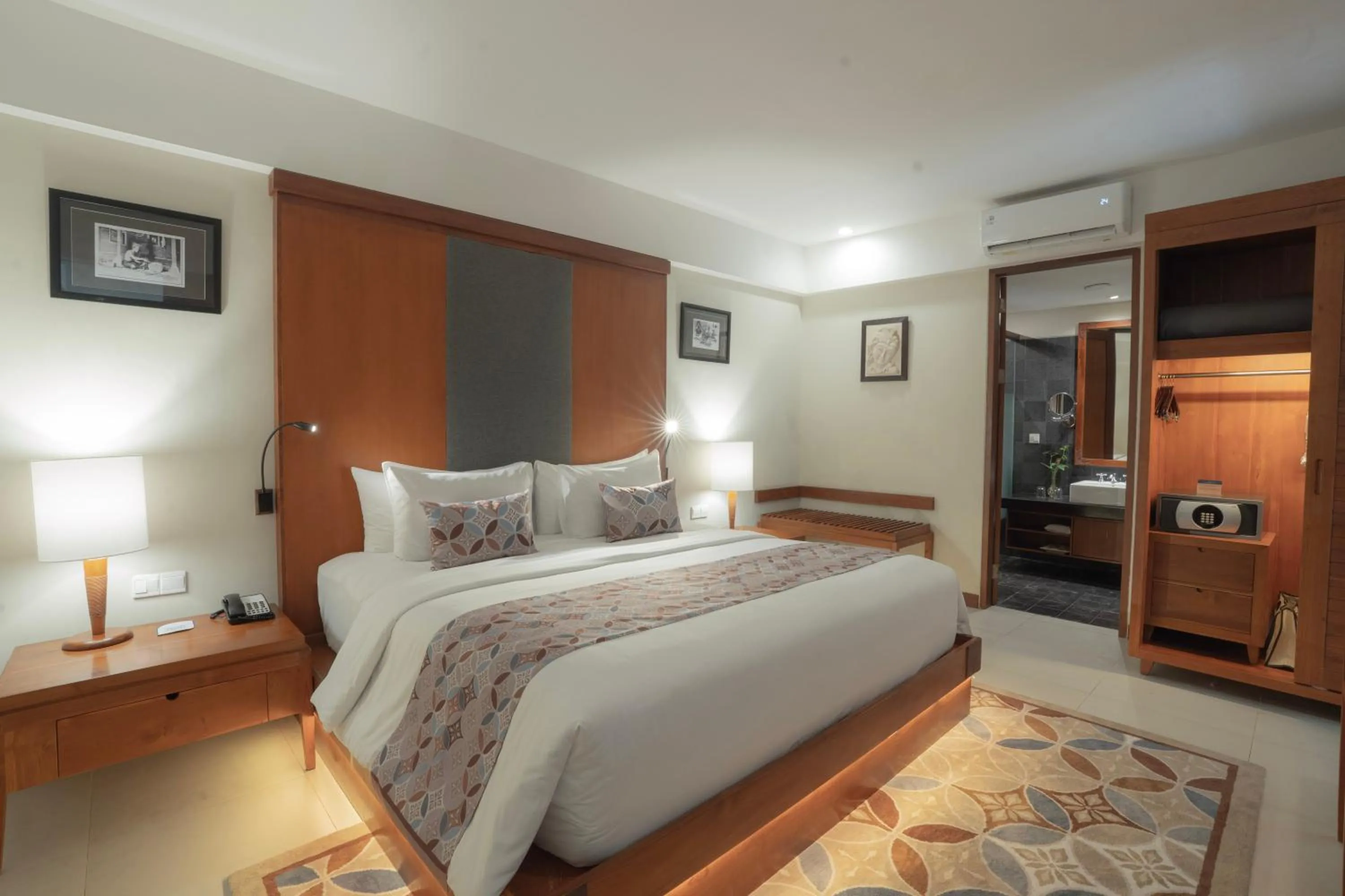 One-Bedroom Suite with Garden View and Afternoon Tea in Kuta Seaview Beach Resort
