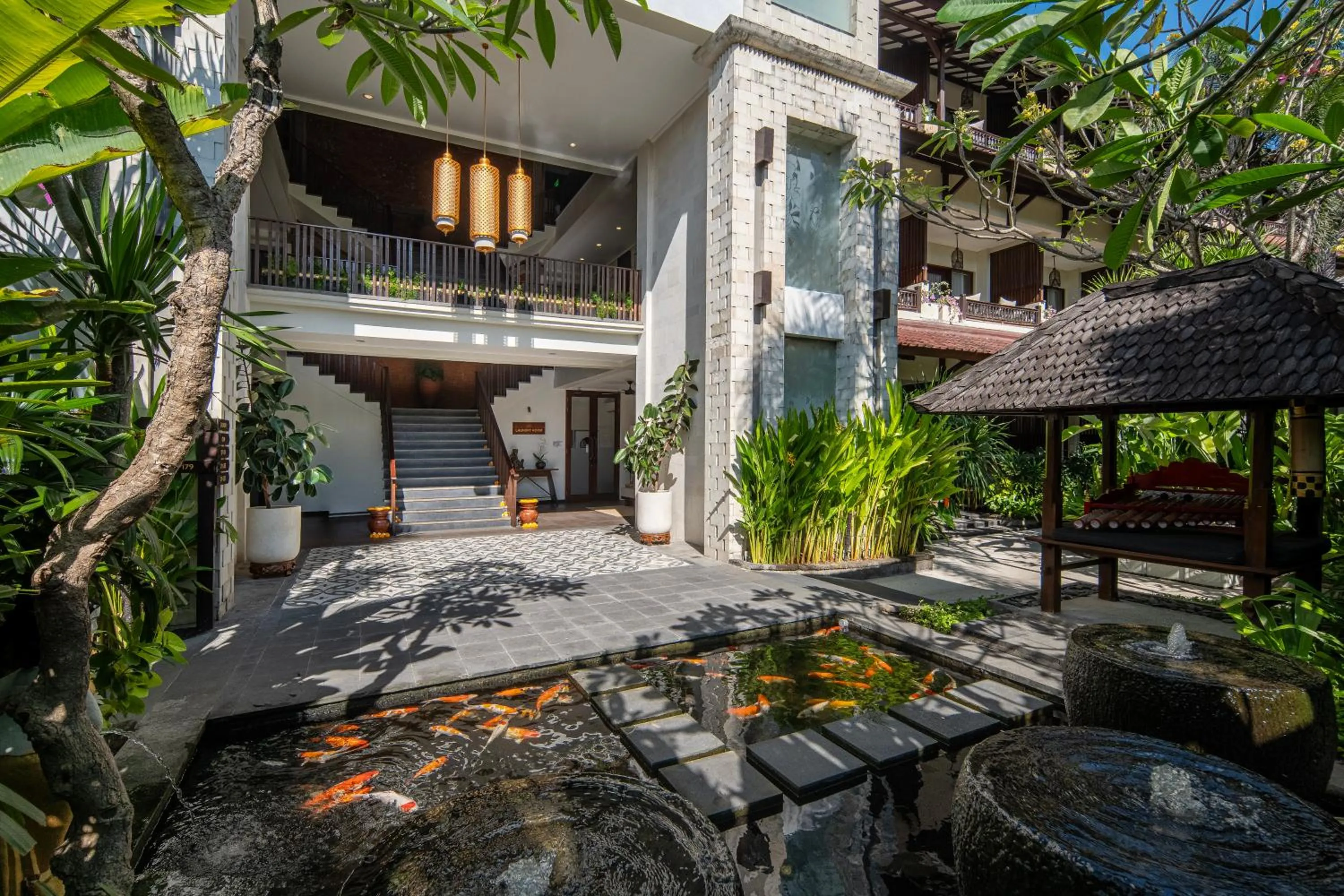 Facade/entrance in Kuta Seaview Beach Resort