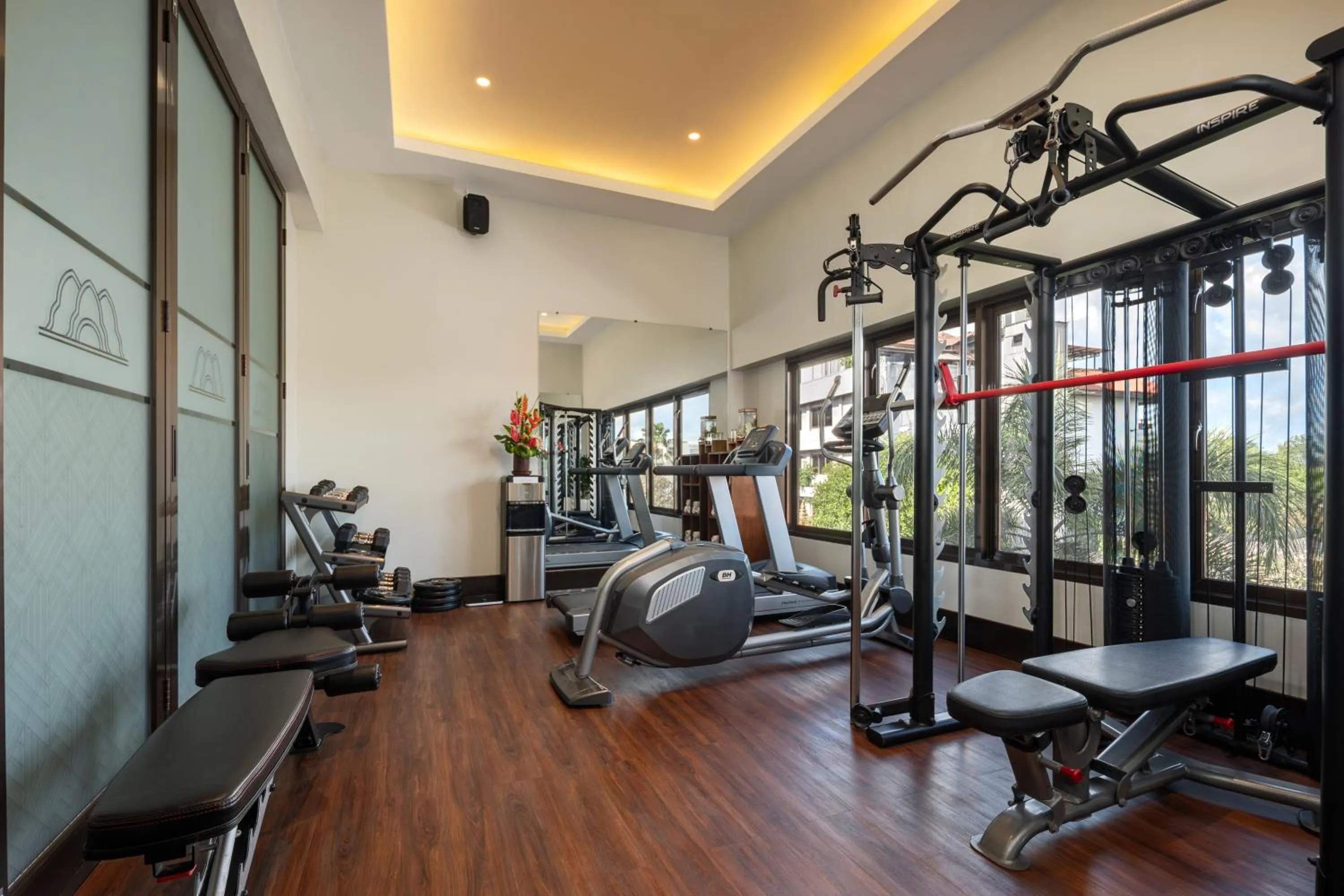 Fitness centre/facilities in Kuta Seaview Beach Resort
