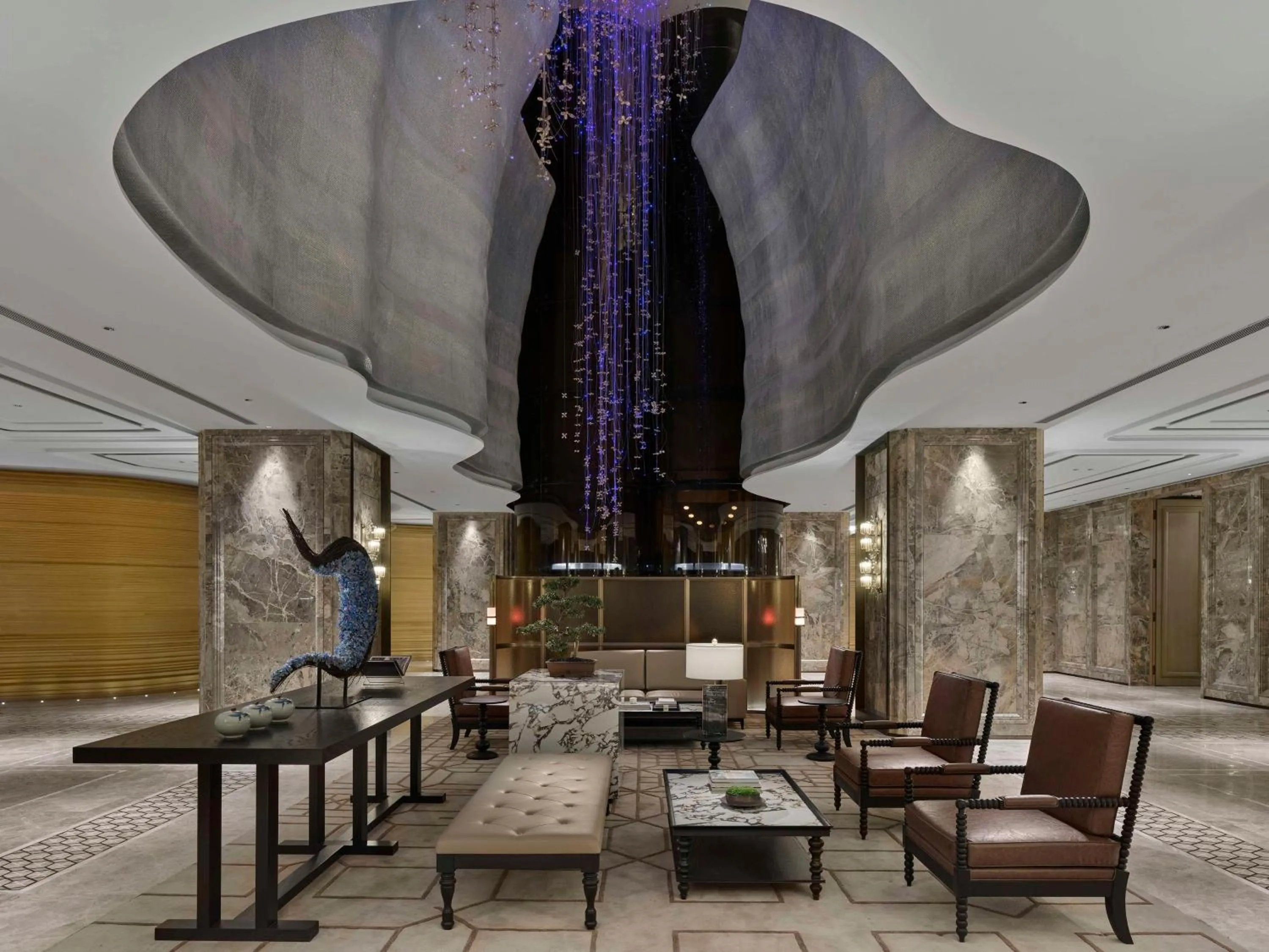 Lobby or reception in DoubleTree by Hilton Weihai