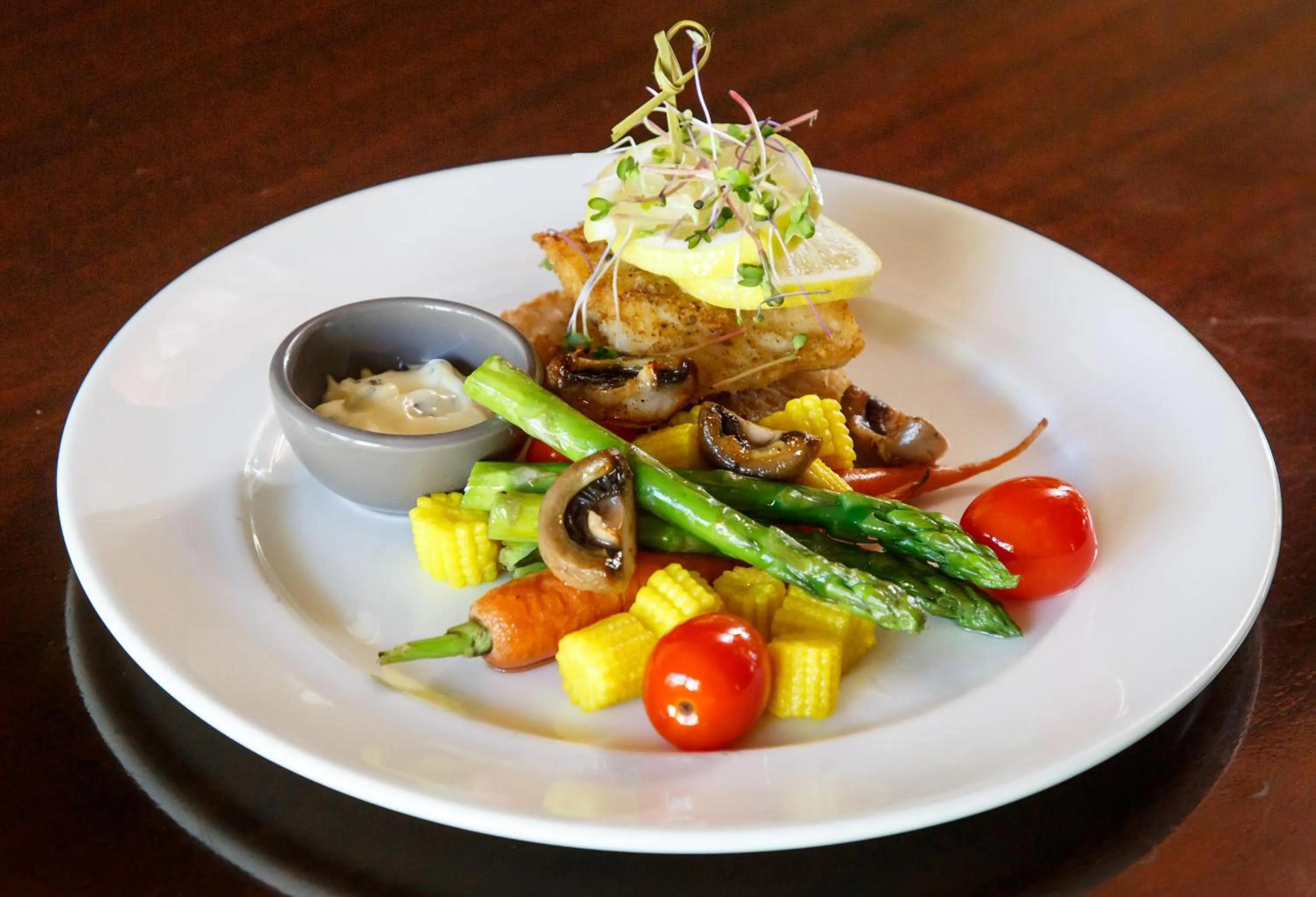 Restaurant/places to eat in La Plume Boutique Hotel & Spa