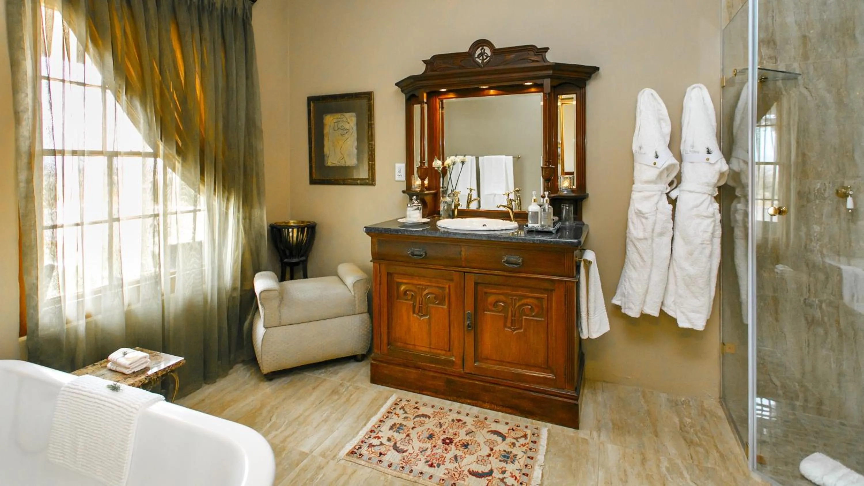 Bathroom in La Plume Boutique Hotel & Spa