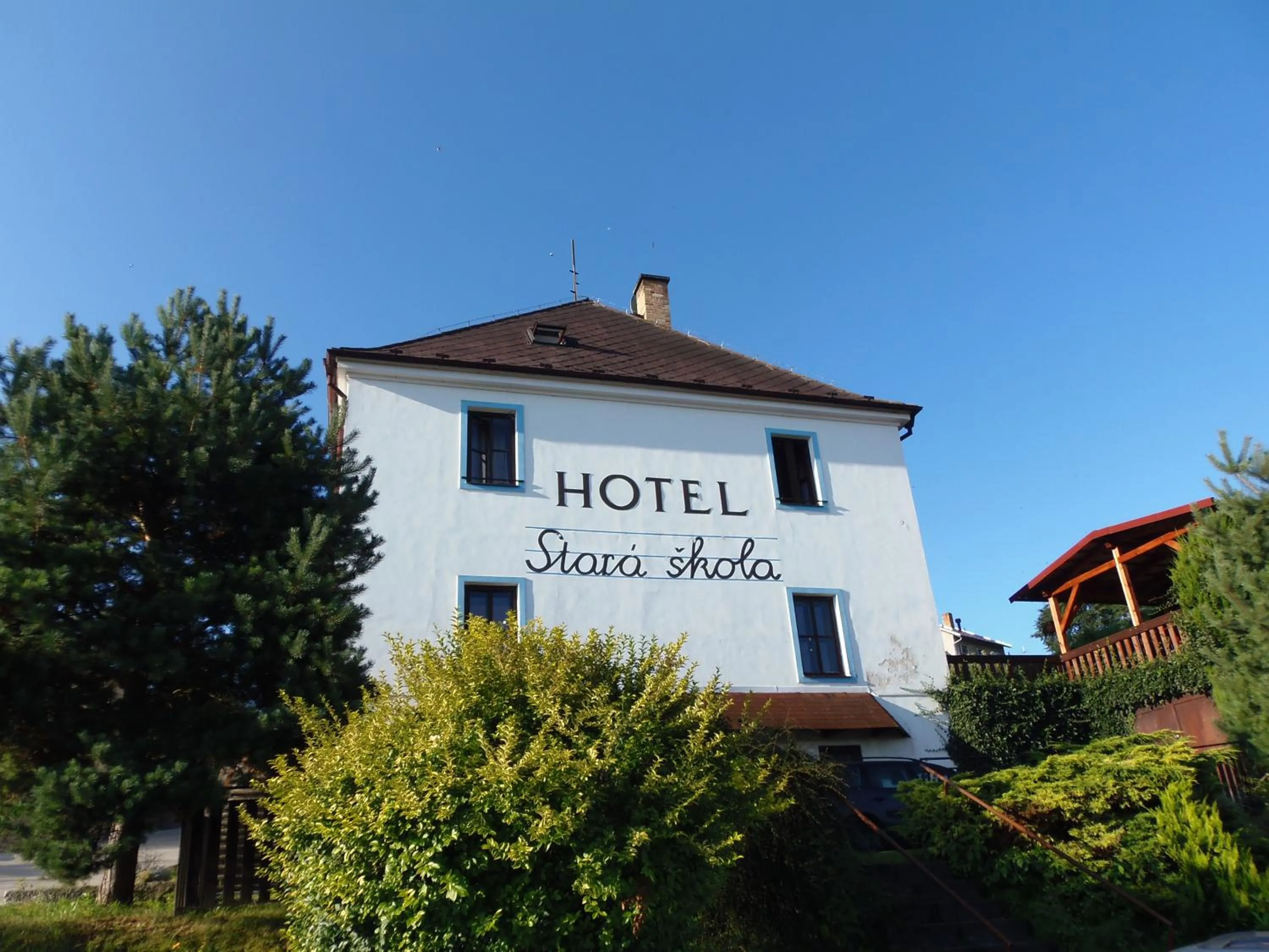 Property building in Hotel Stará škola na Šumavě