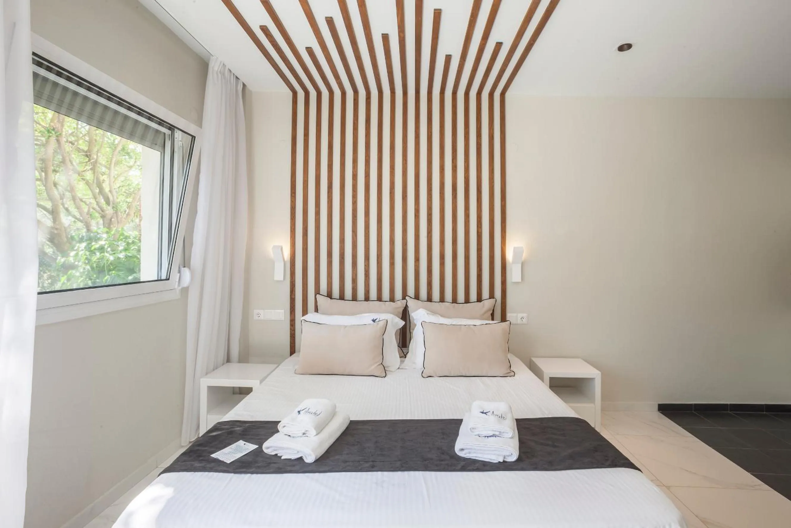 Bed in Avatel Eco Lodge