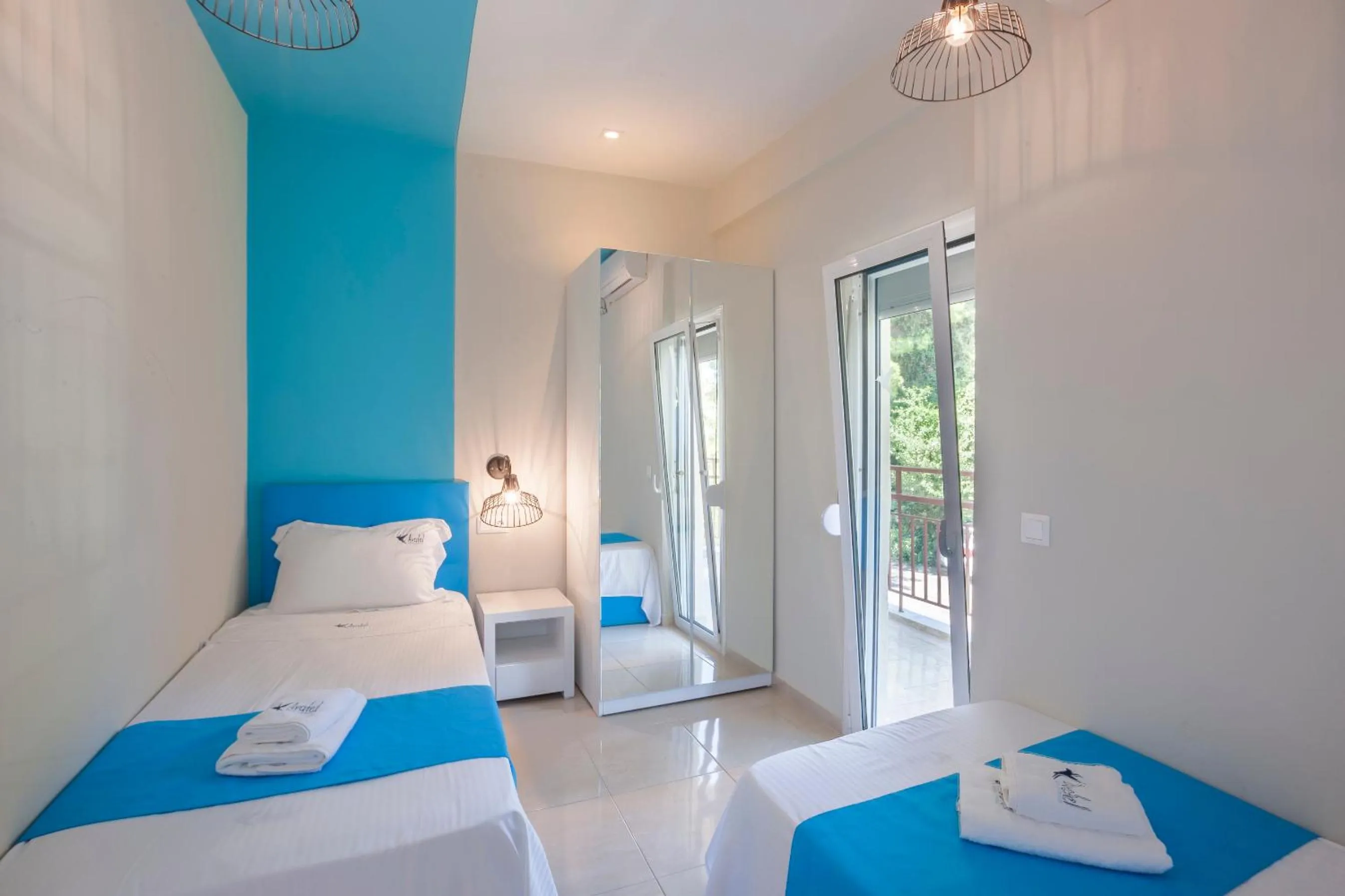 Bed in Avatel Eco Lodge