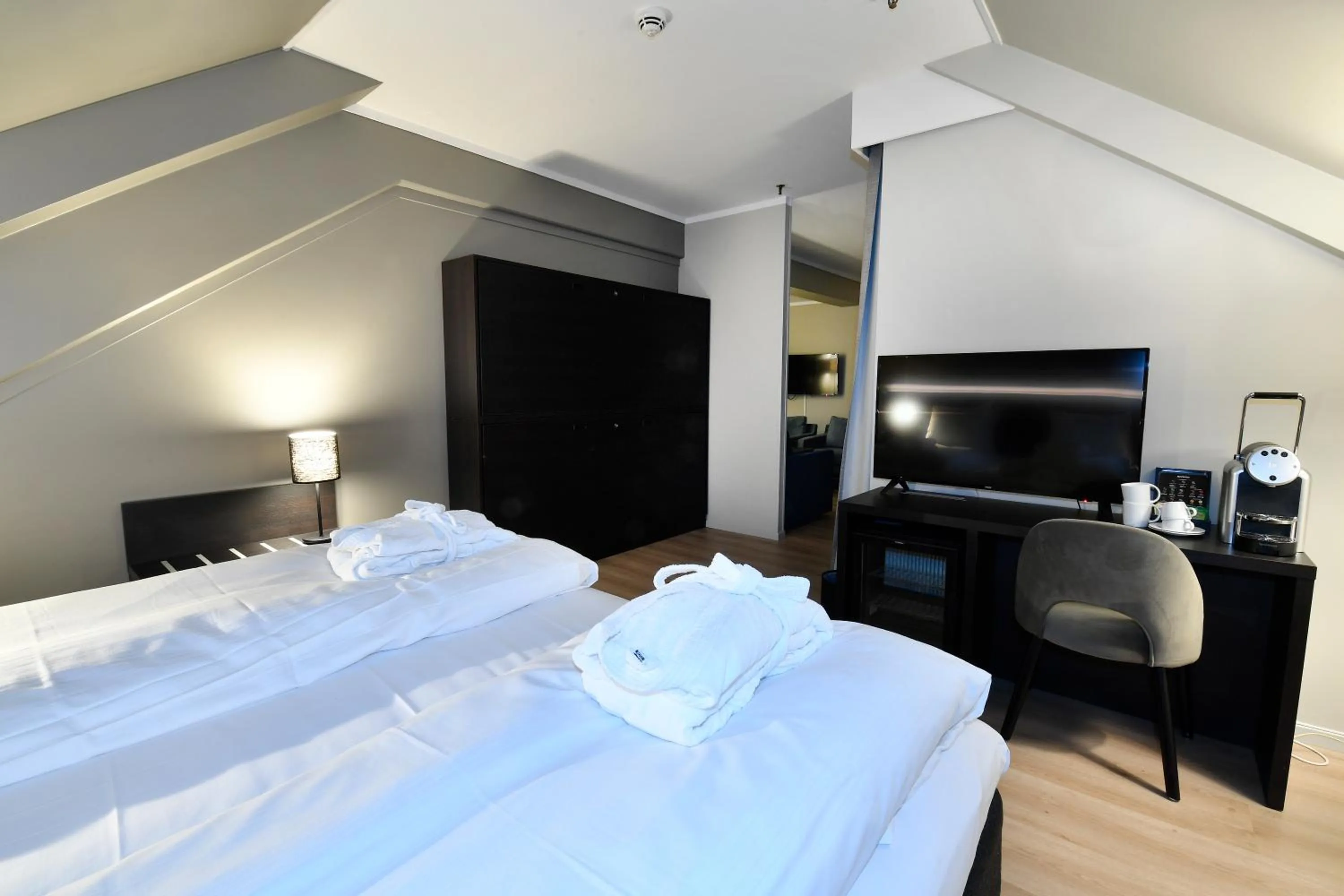 Bed in Thon PartnerHotel Baronen