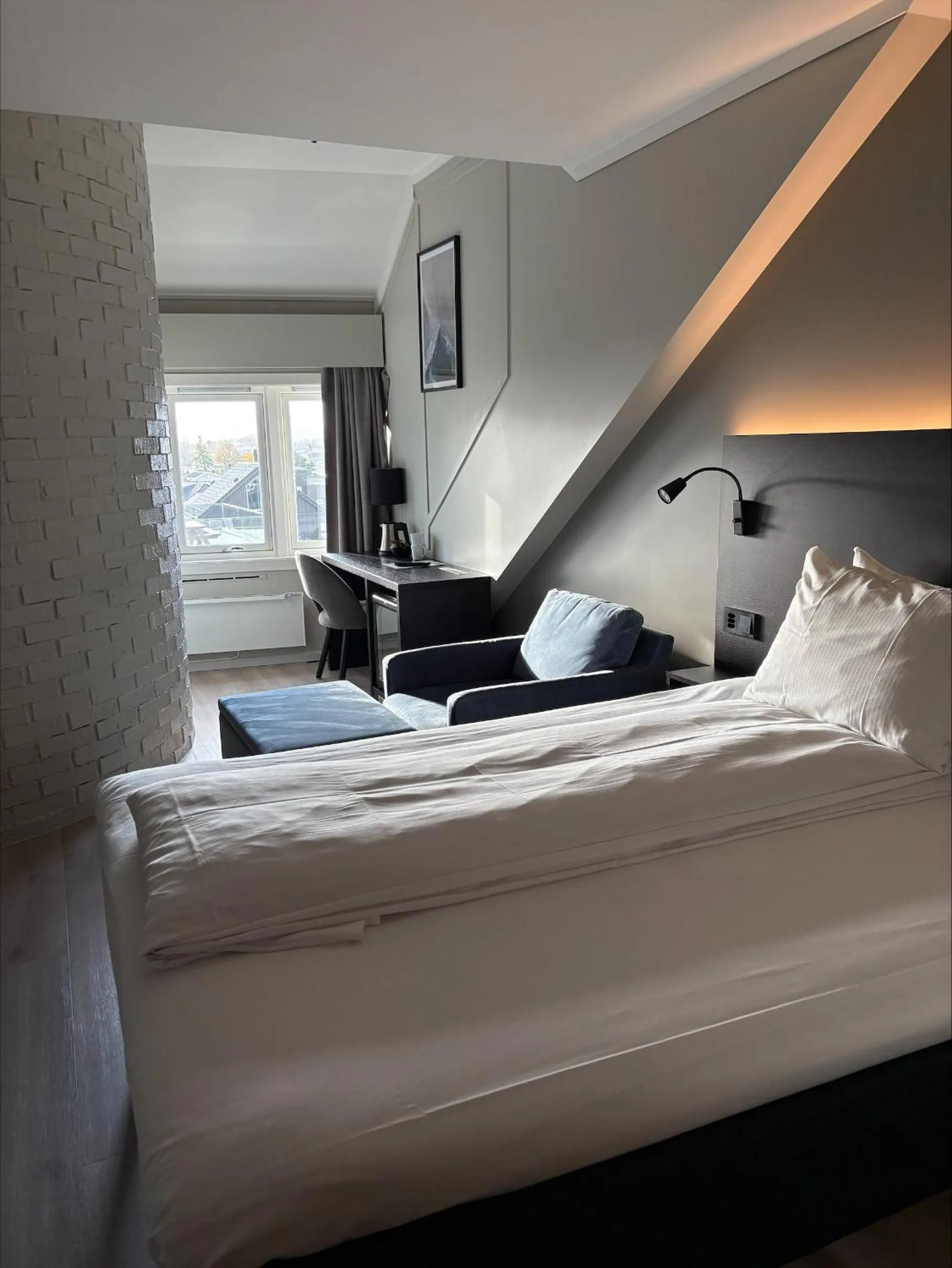 Bed in Thon PartnerHotel Baronen