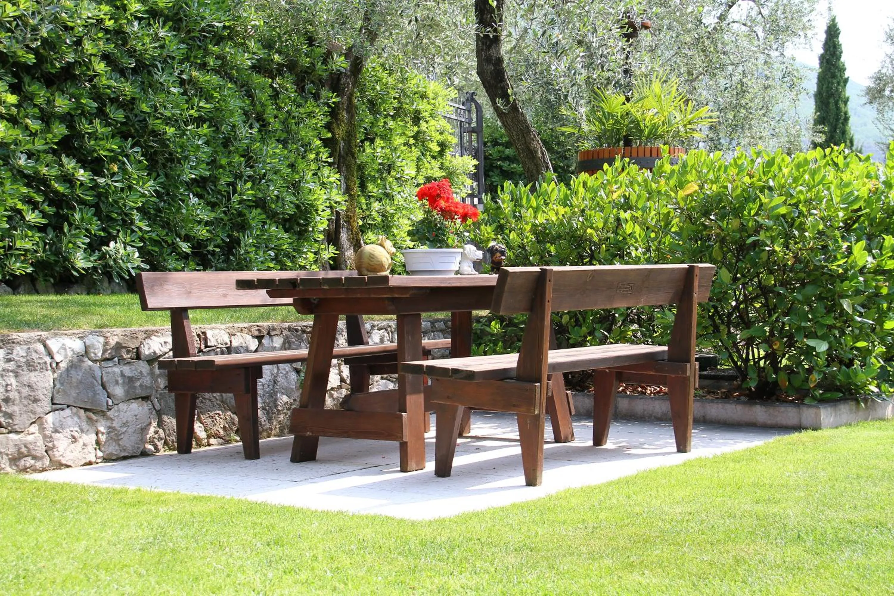 Garden in Villa Due Leoni - Residence