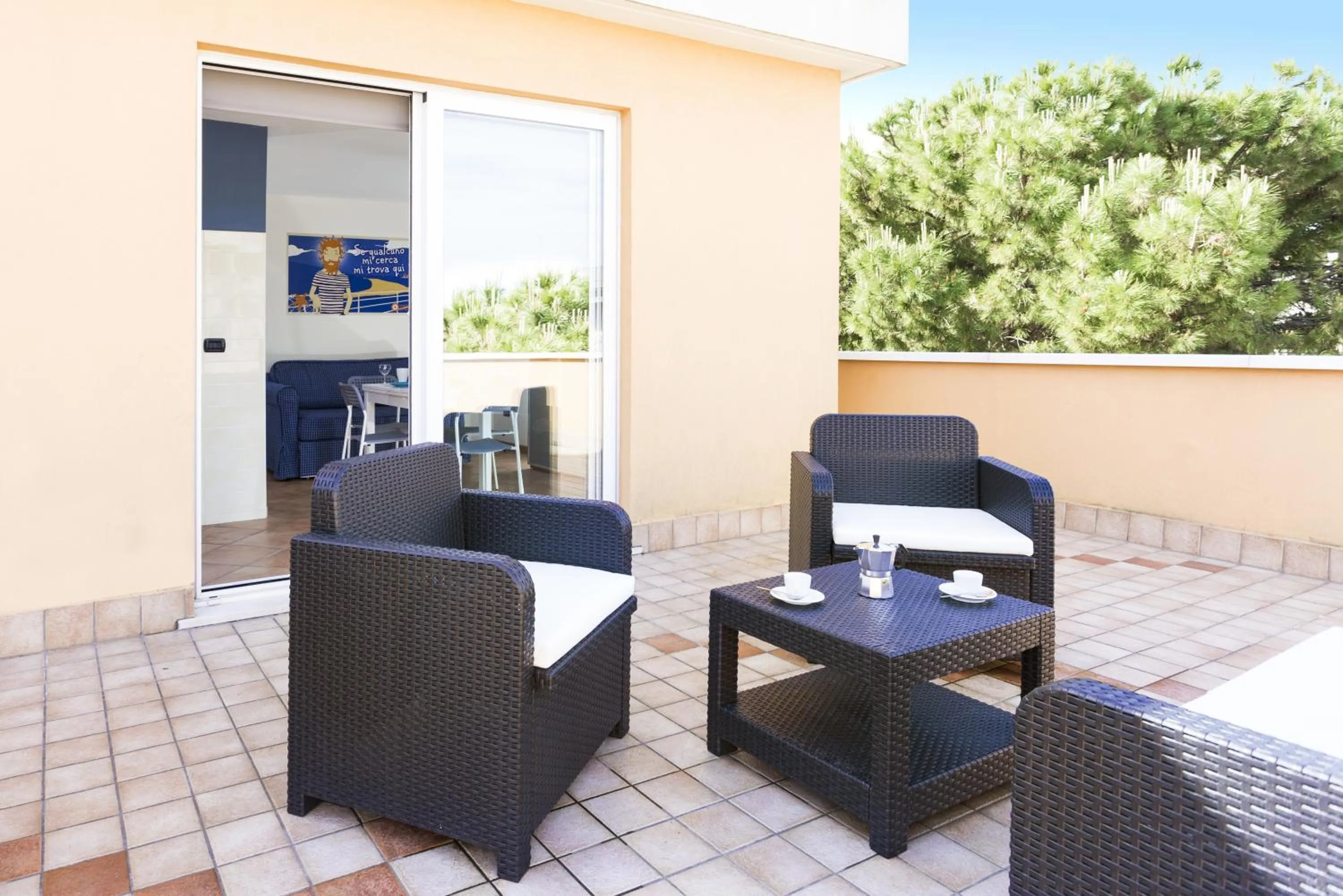 Balcony/Terrace in Residence Del Sole