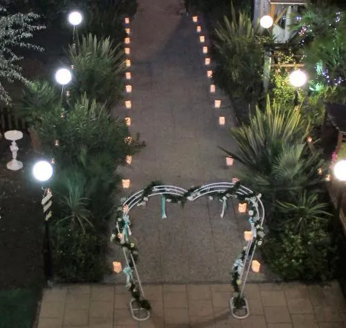 Facade/entrance in Hotel Bisanzio