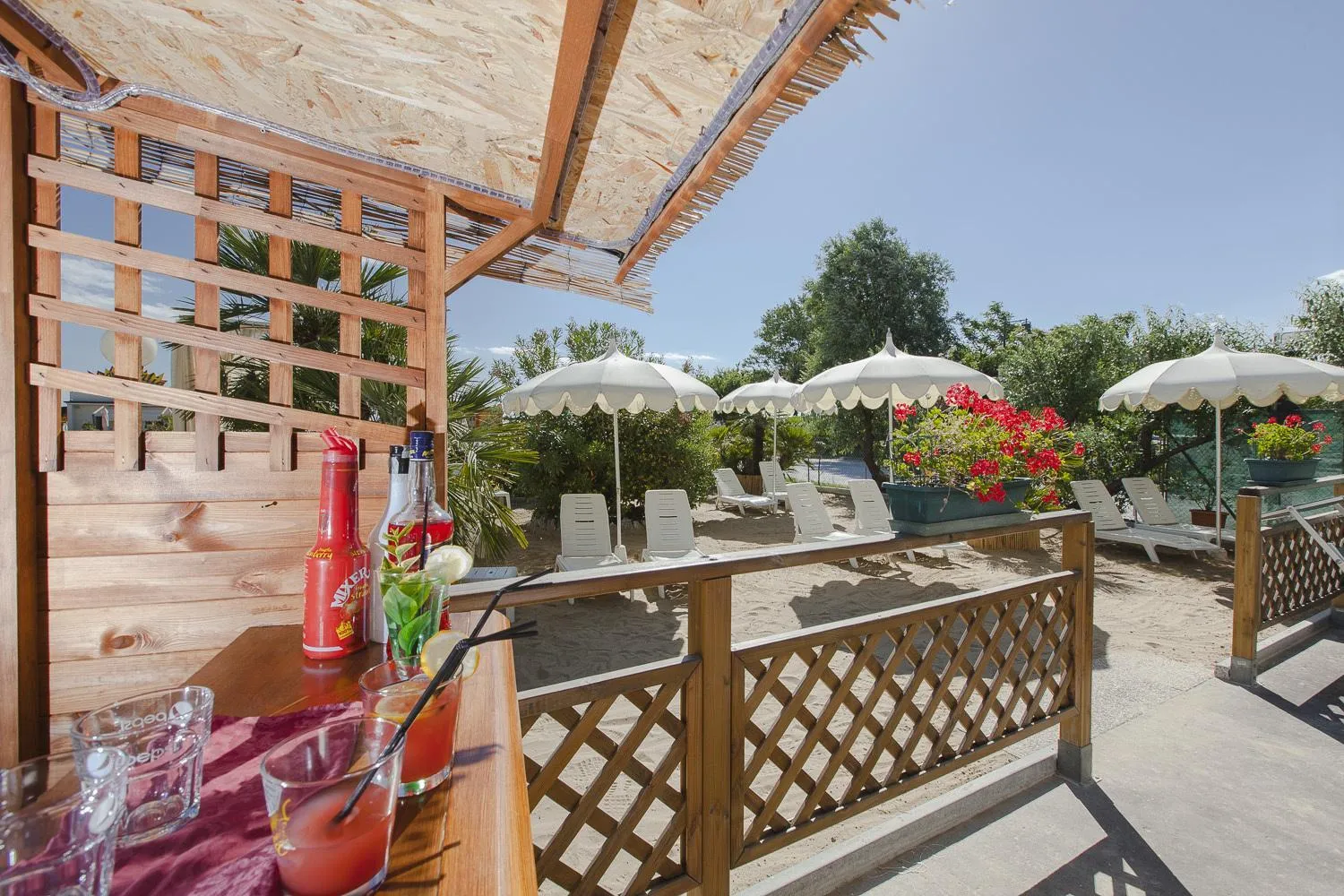 Swimming pool in Hotel Bisanzio