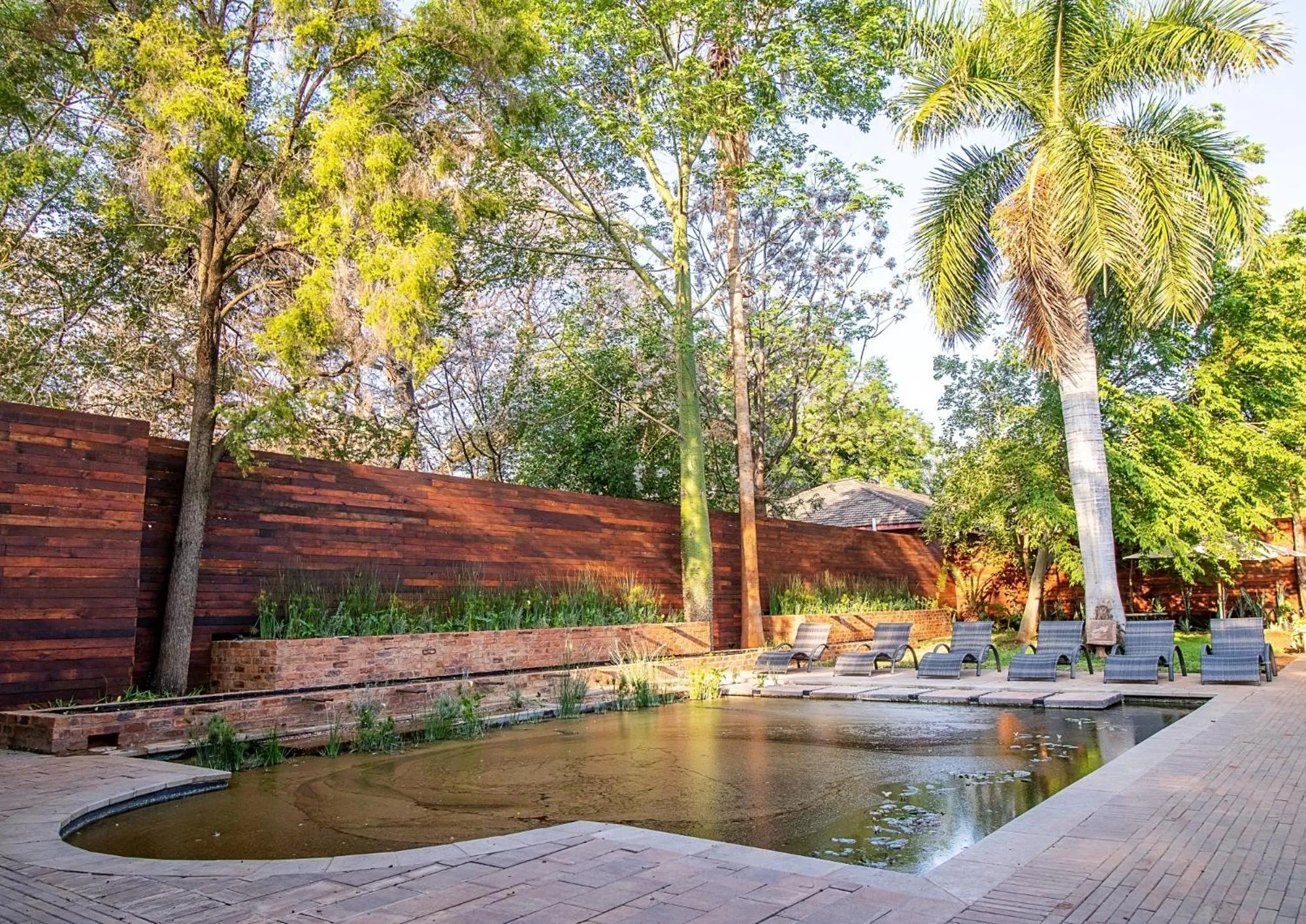Swimming pool in The Doors Inn