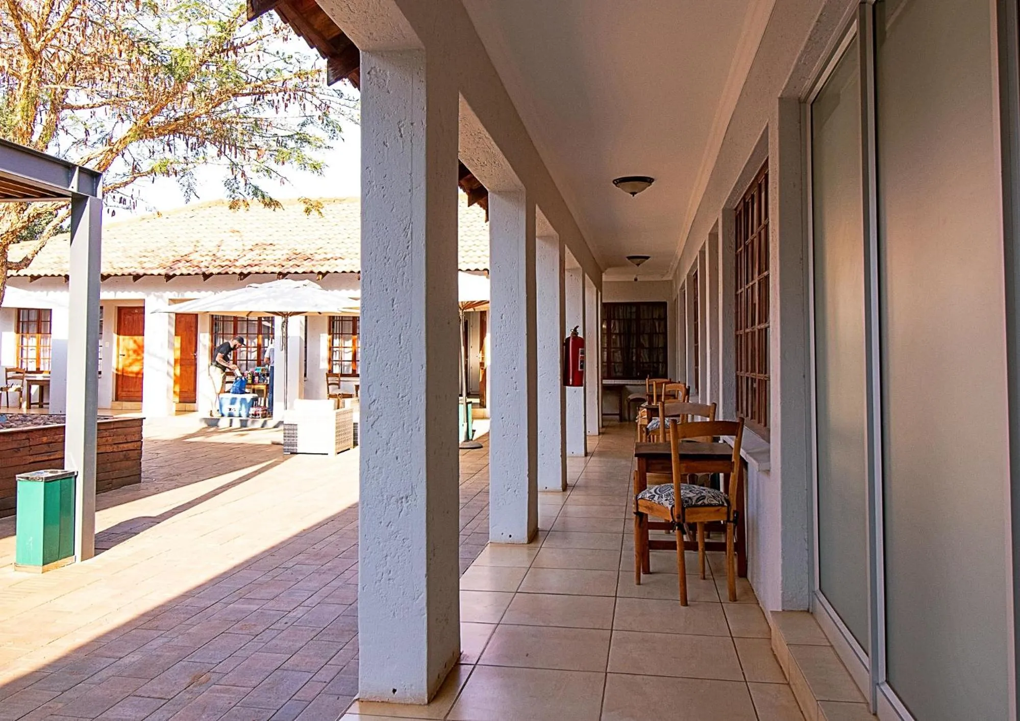 Patio in The Doors Inn