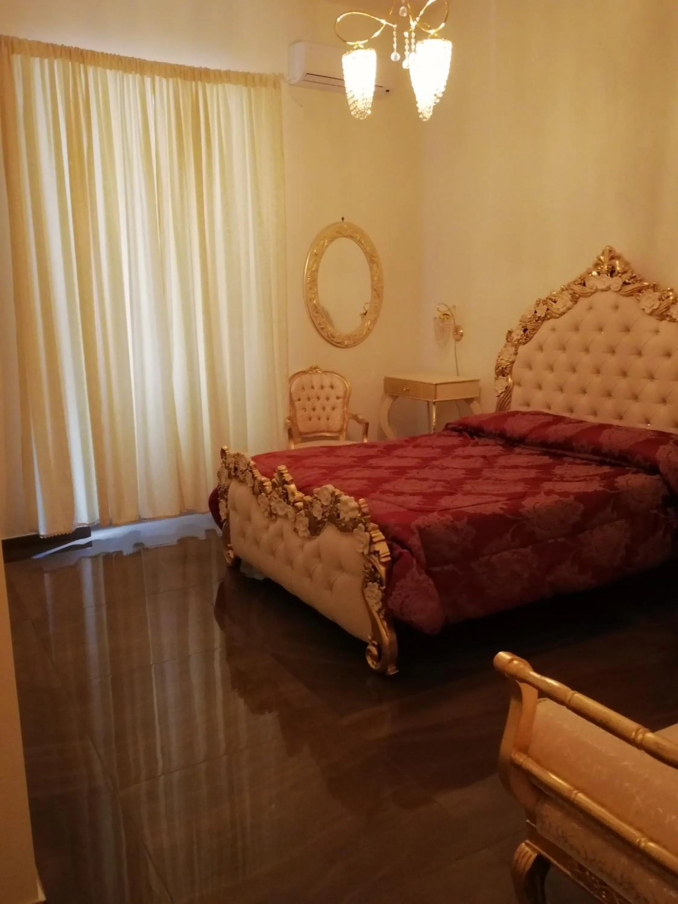 Photo of the whole room, Bed in beb Mariafrancesca