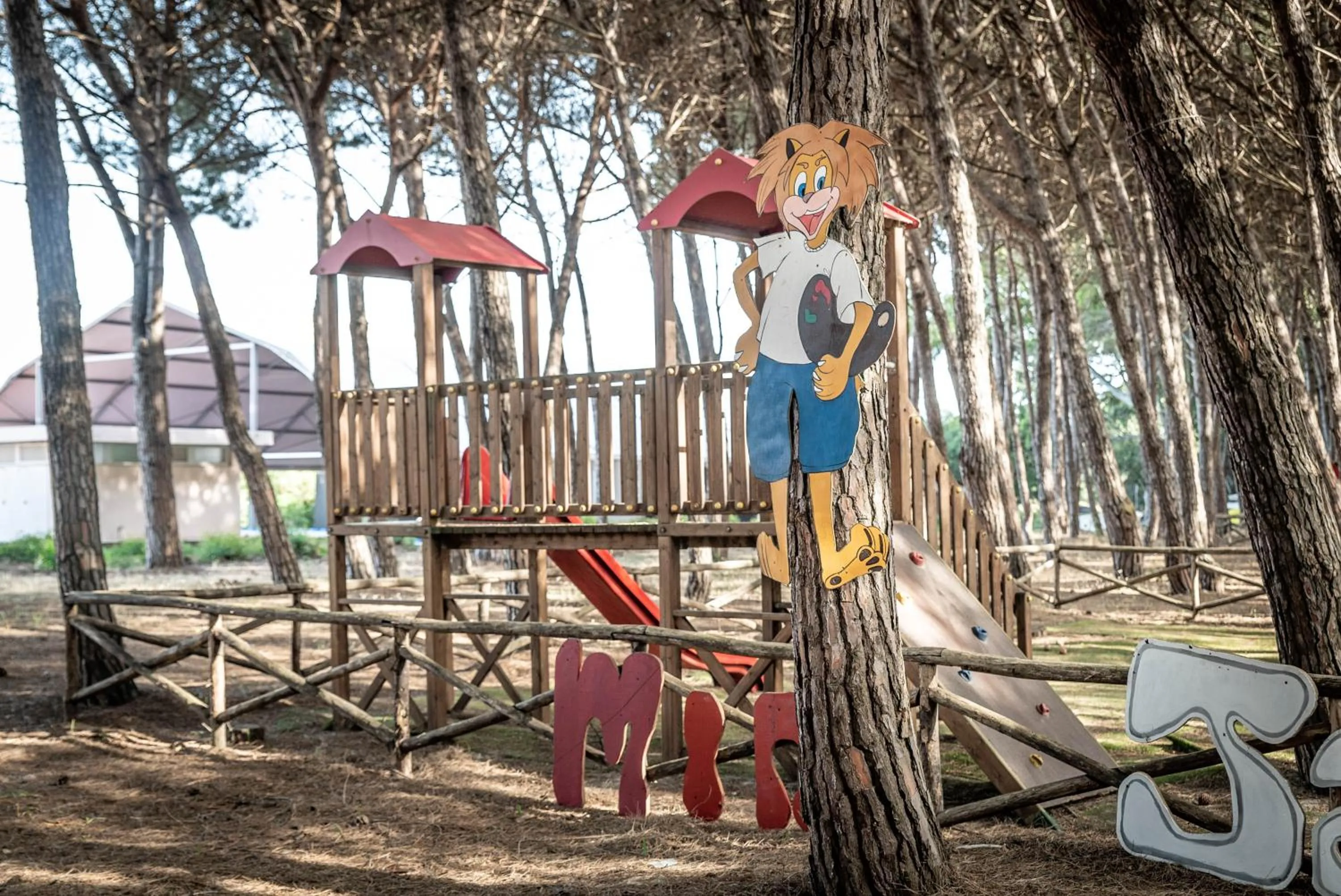 Children play ground in Nicotera Beach Village