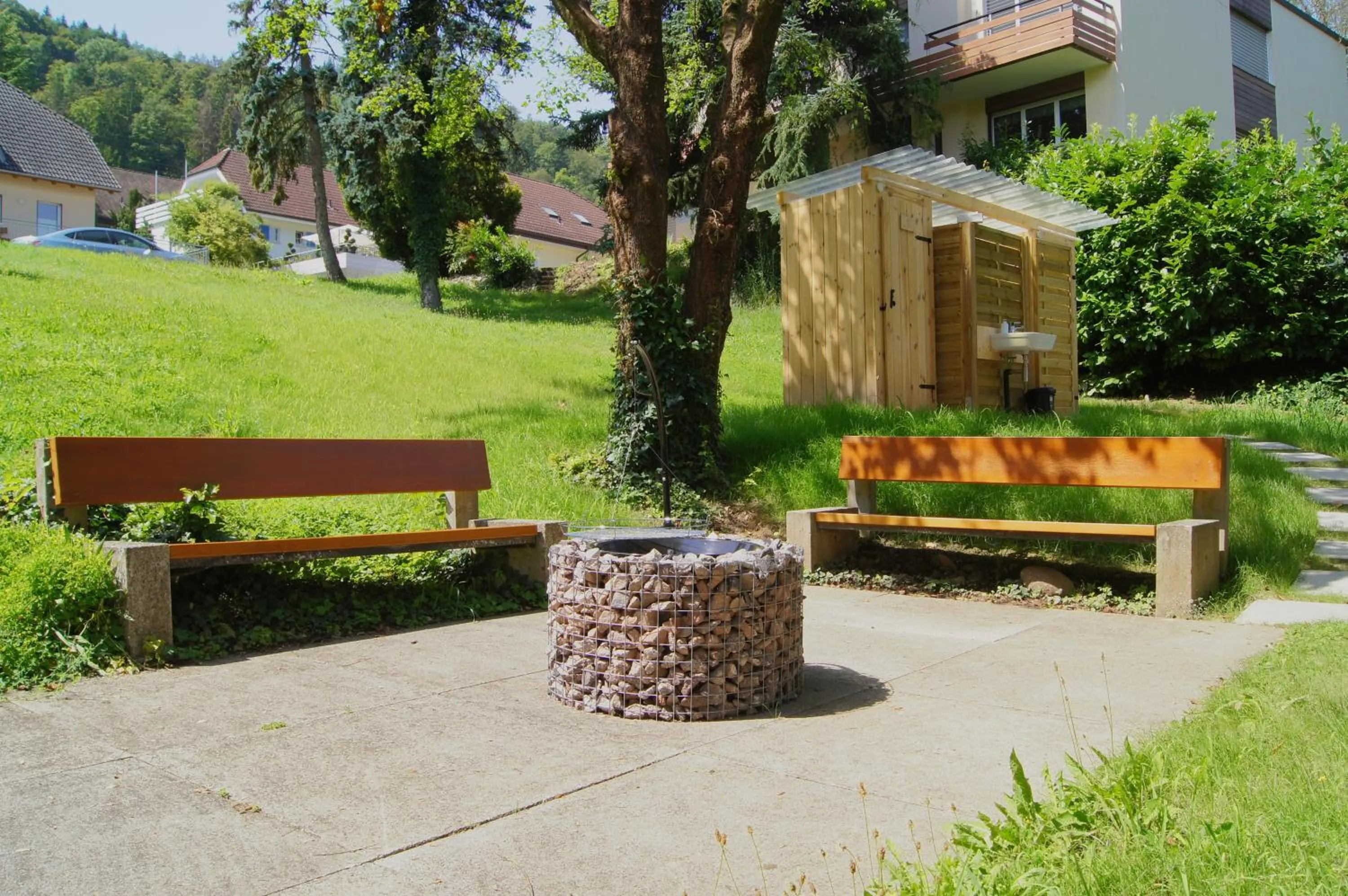 BBQ facilities in VitalBoutique Hotel Zurzacherhof