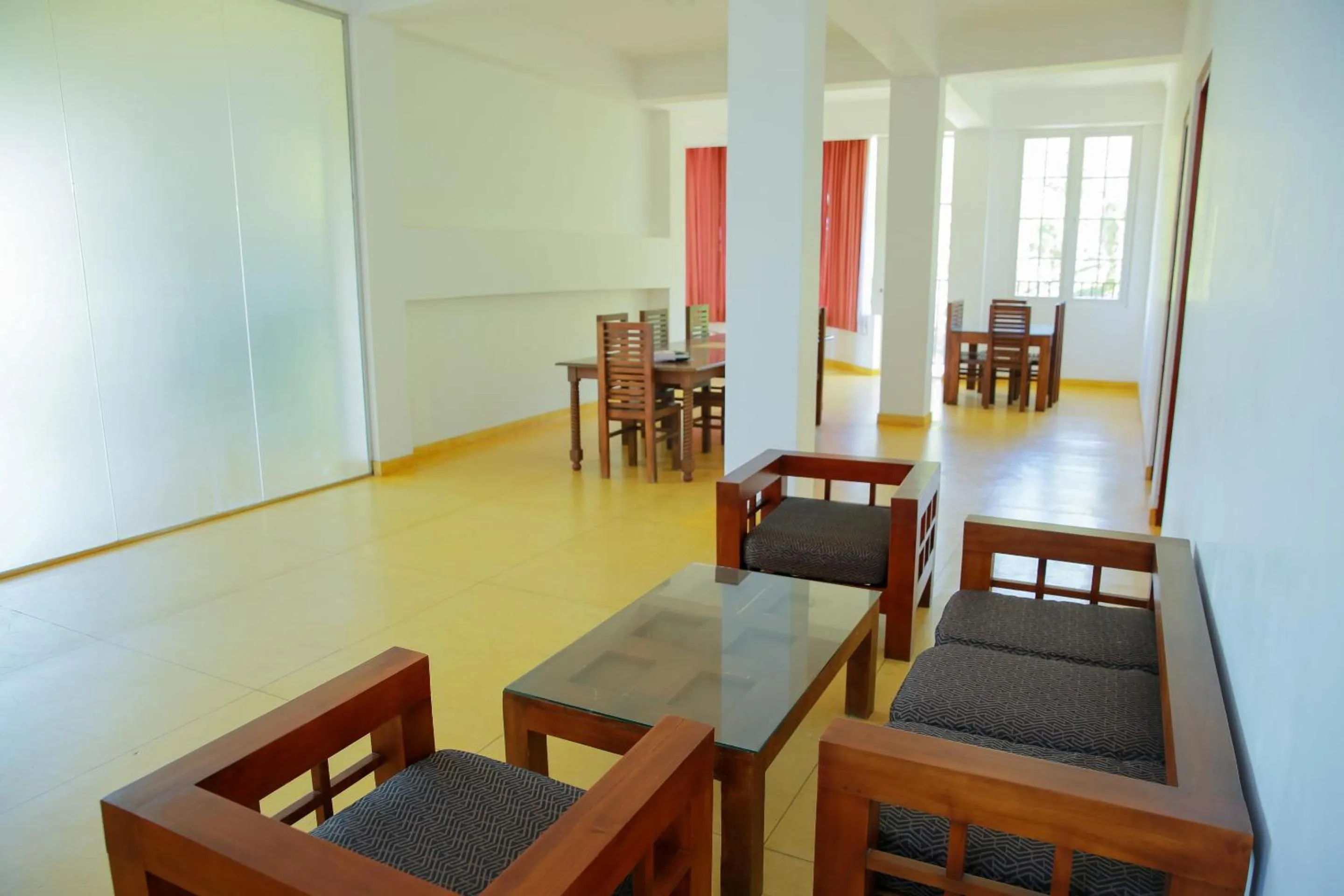 Living room in Glenloch Tea Factory Hotel