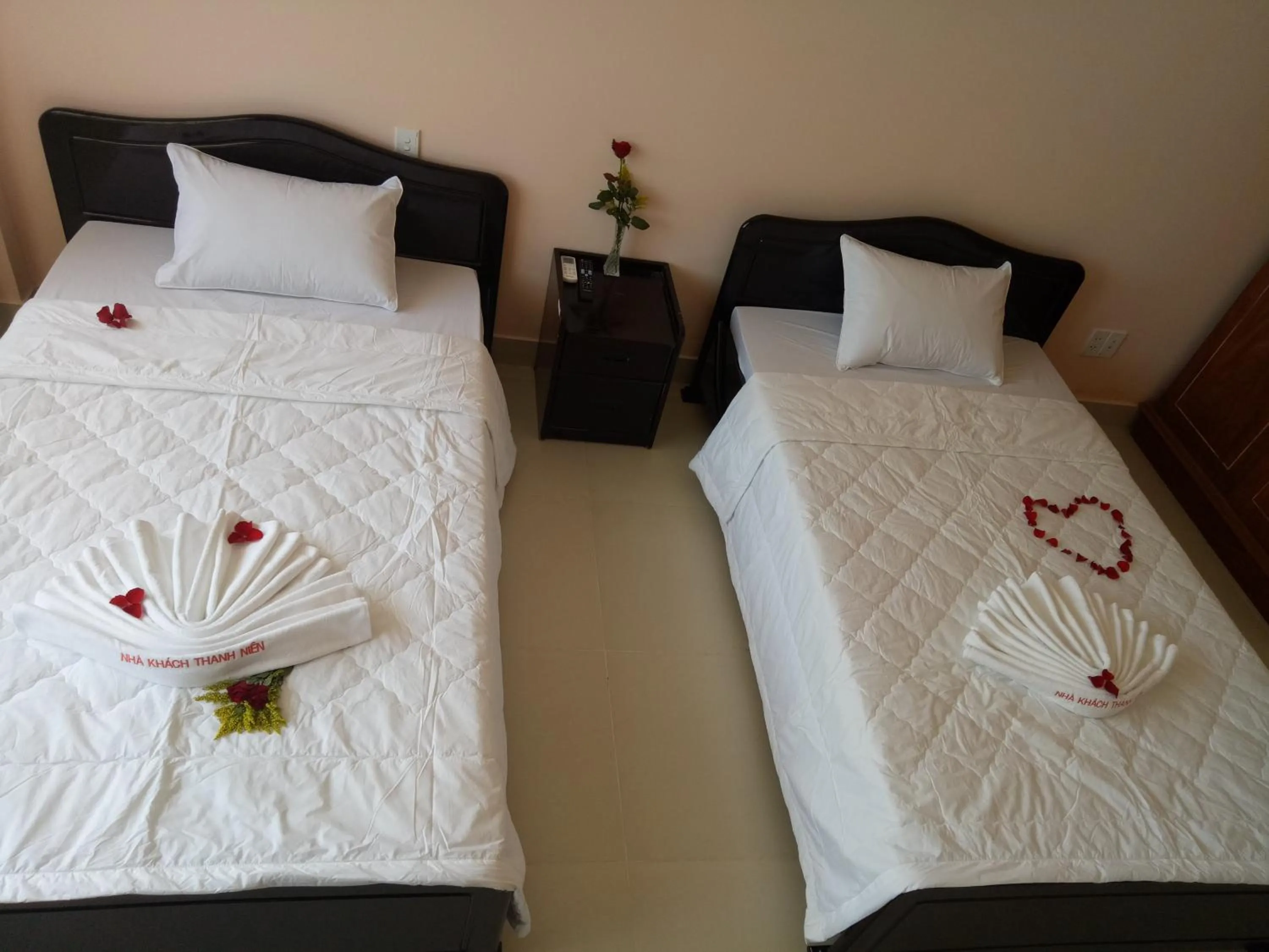 Bed in Thanh Nien Hotel - Vung Tau