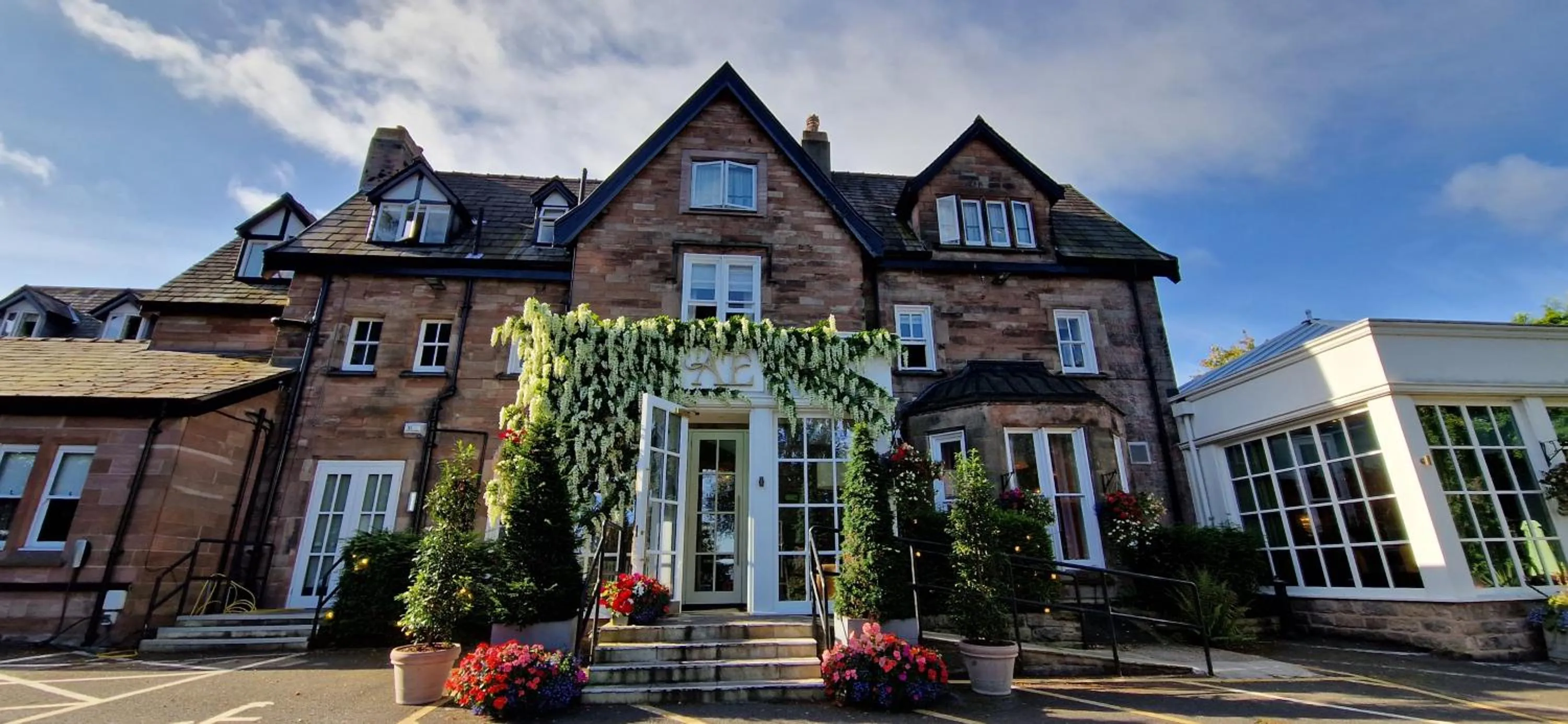 Property building in Alderley Edge Hotel
