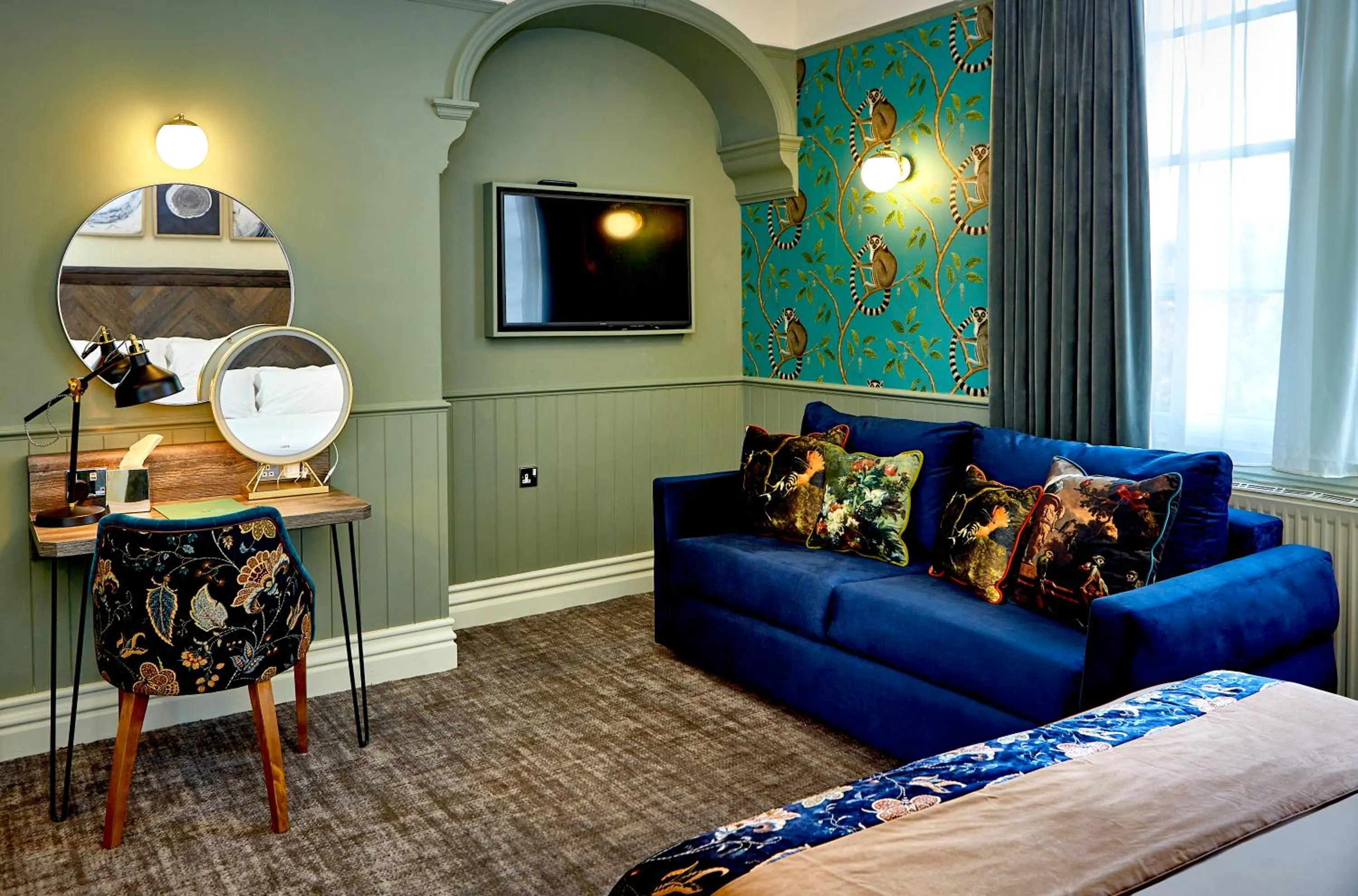 Bedroom, Bed in Alderley Edge Hotel