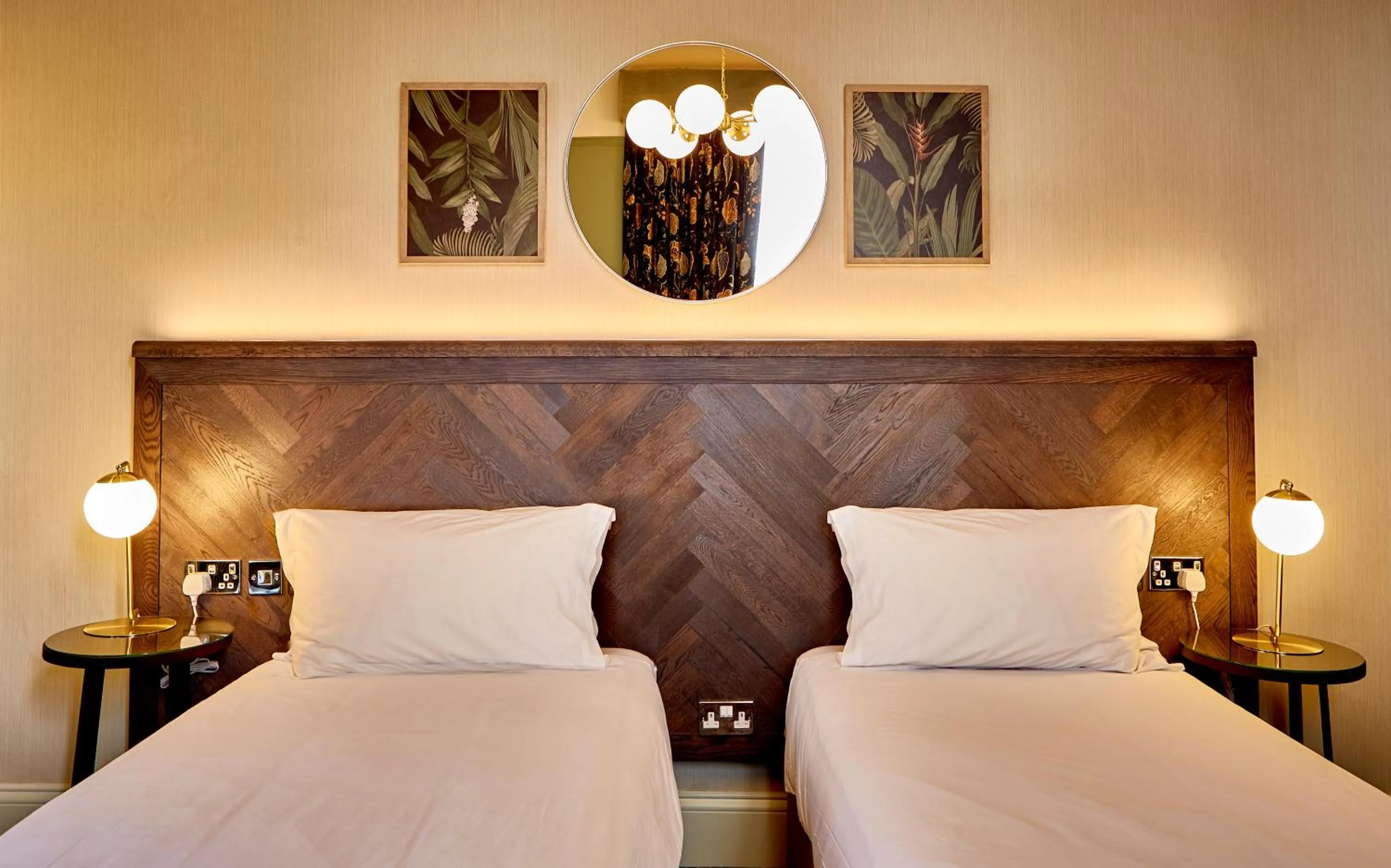 Bed in Alderley Edge Hotel