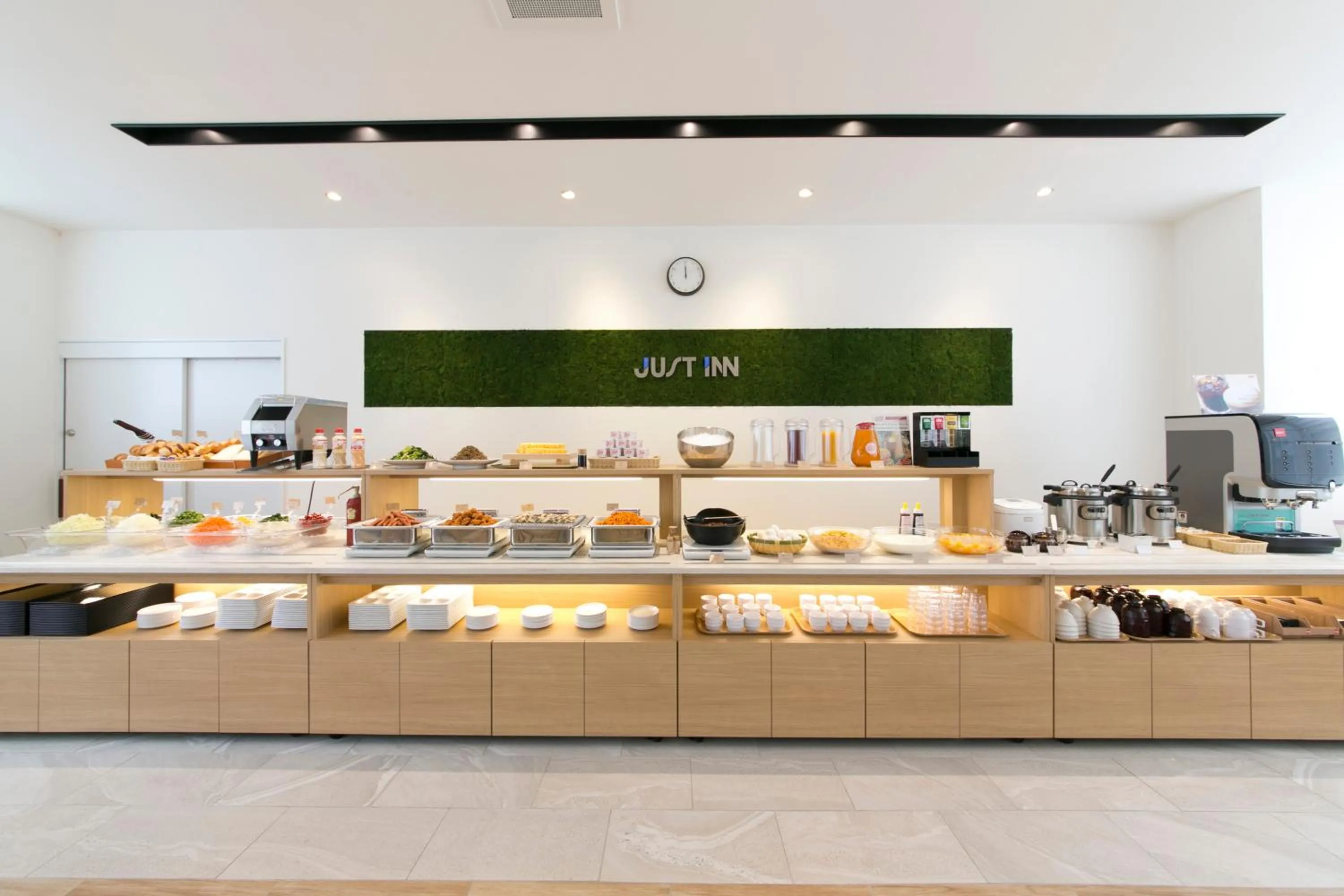 Buffet breakfast in Just Inn Premium Nagoya Station