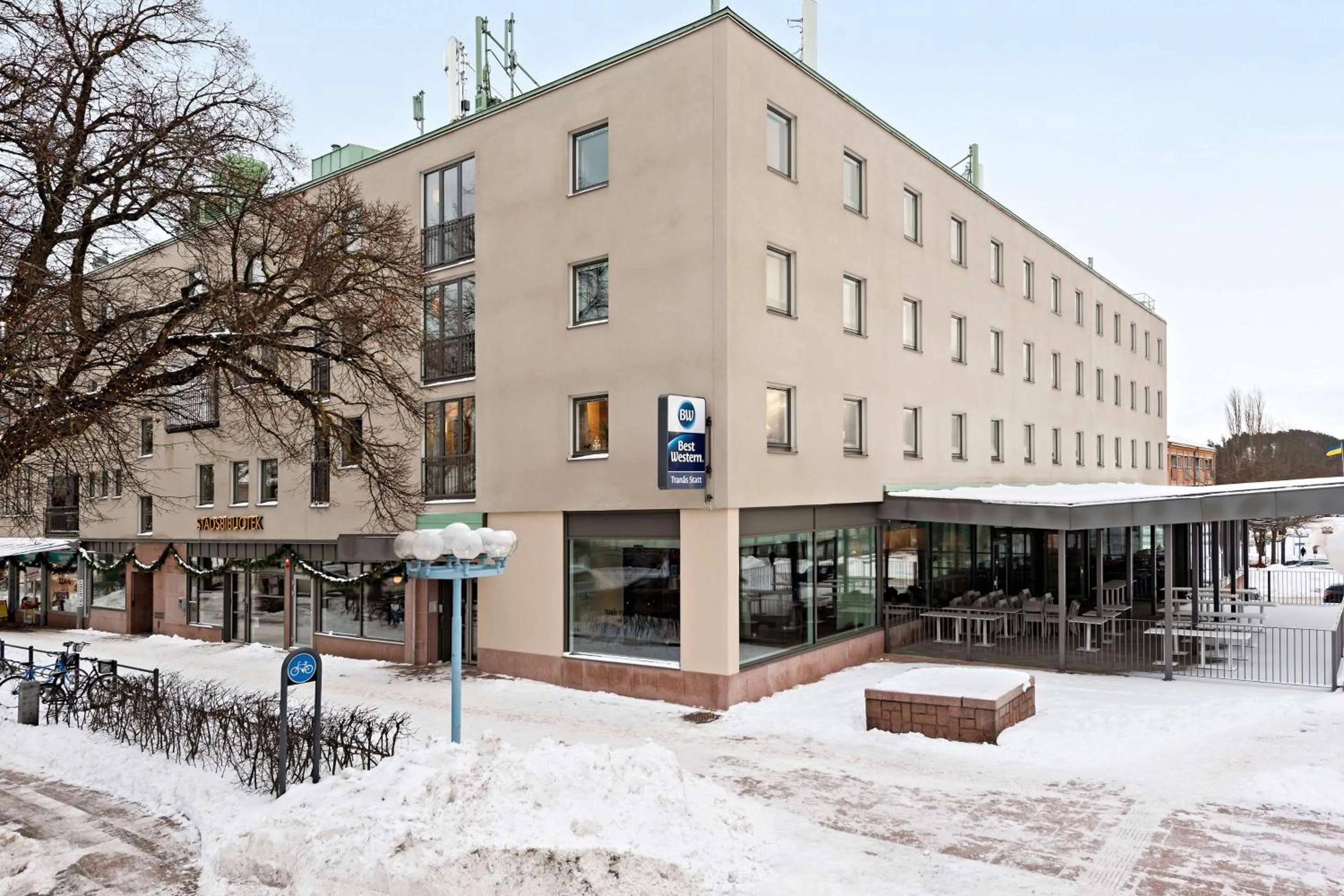 Property building in Best Western Hotel Tranas Statt