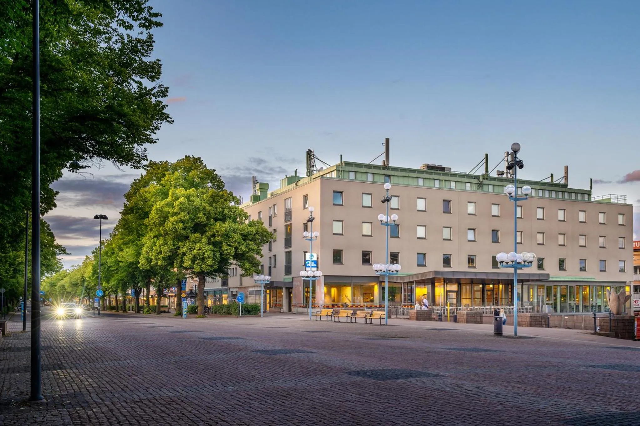 Property building in Best Western Hotel Tranas Statt