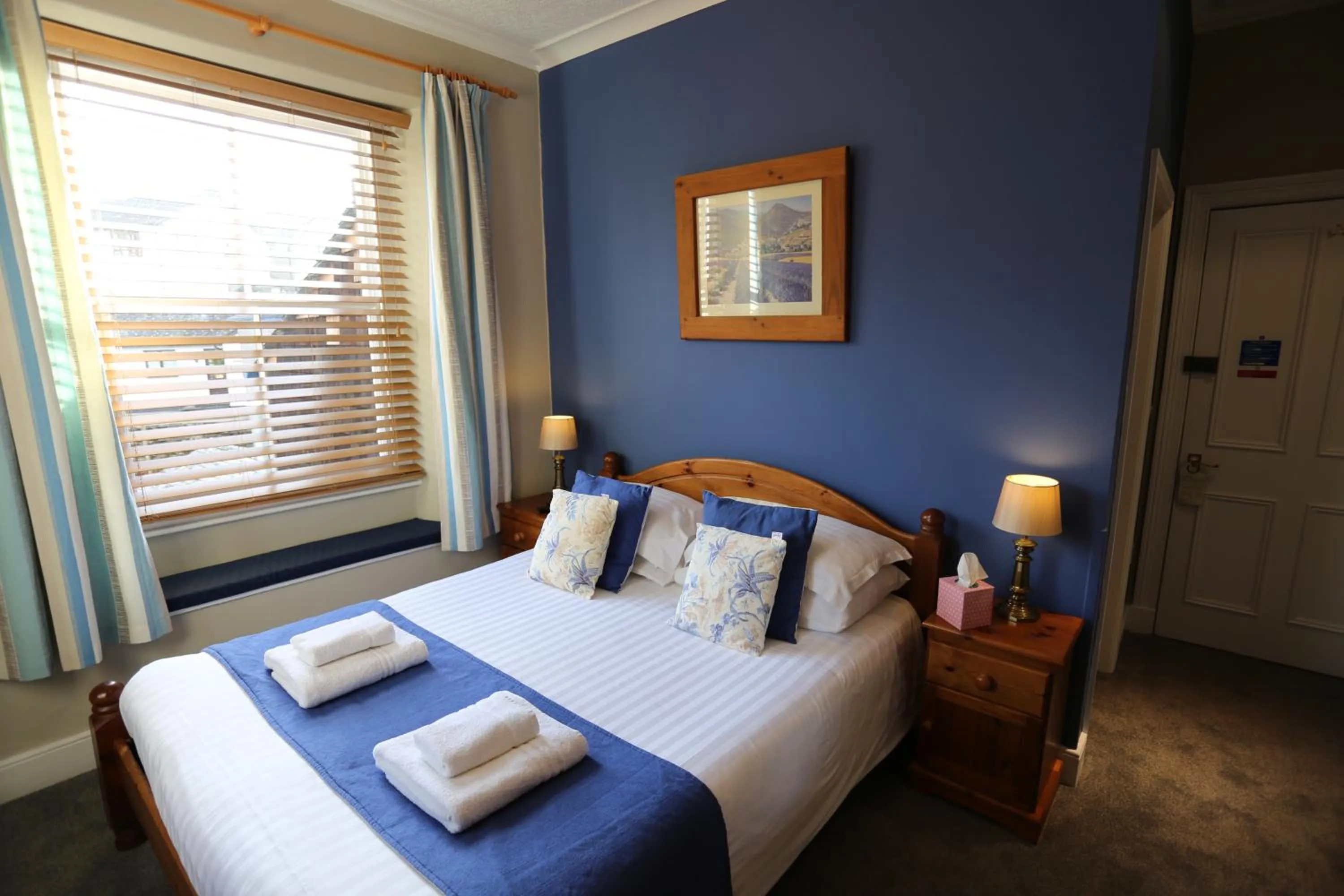 Decorative detail, Bed in Brathay Lodge