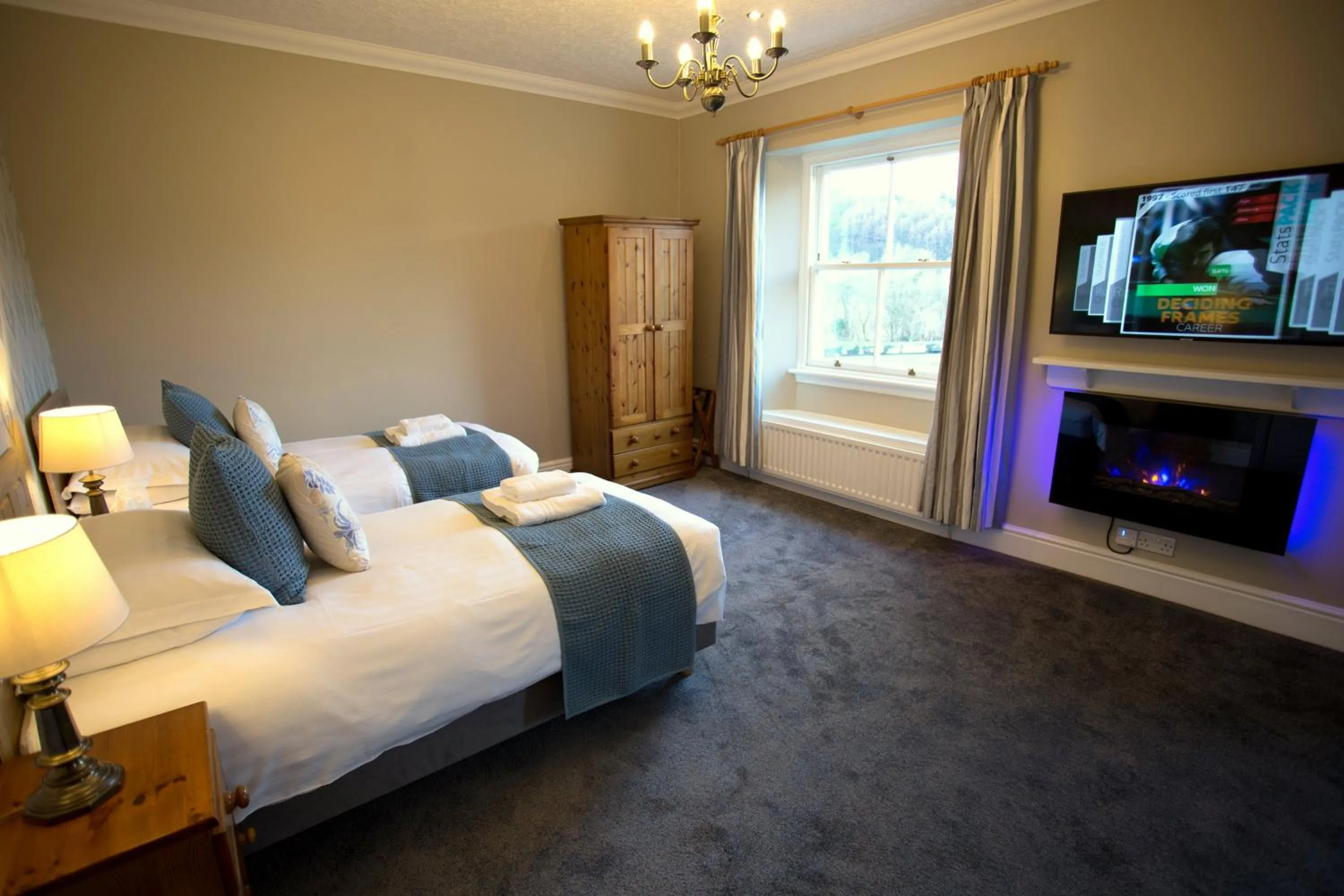 TV and multimedia, Bed in Brathay Lodge