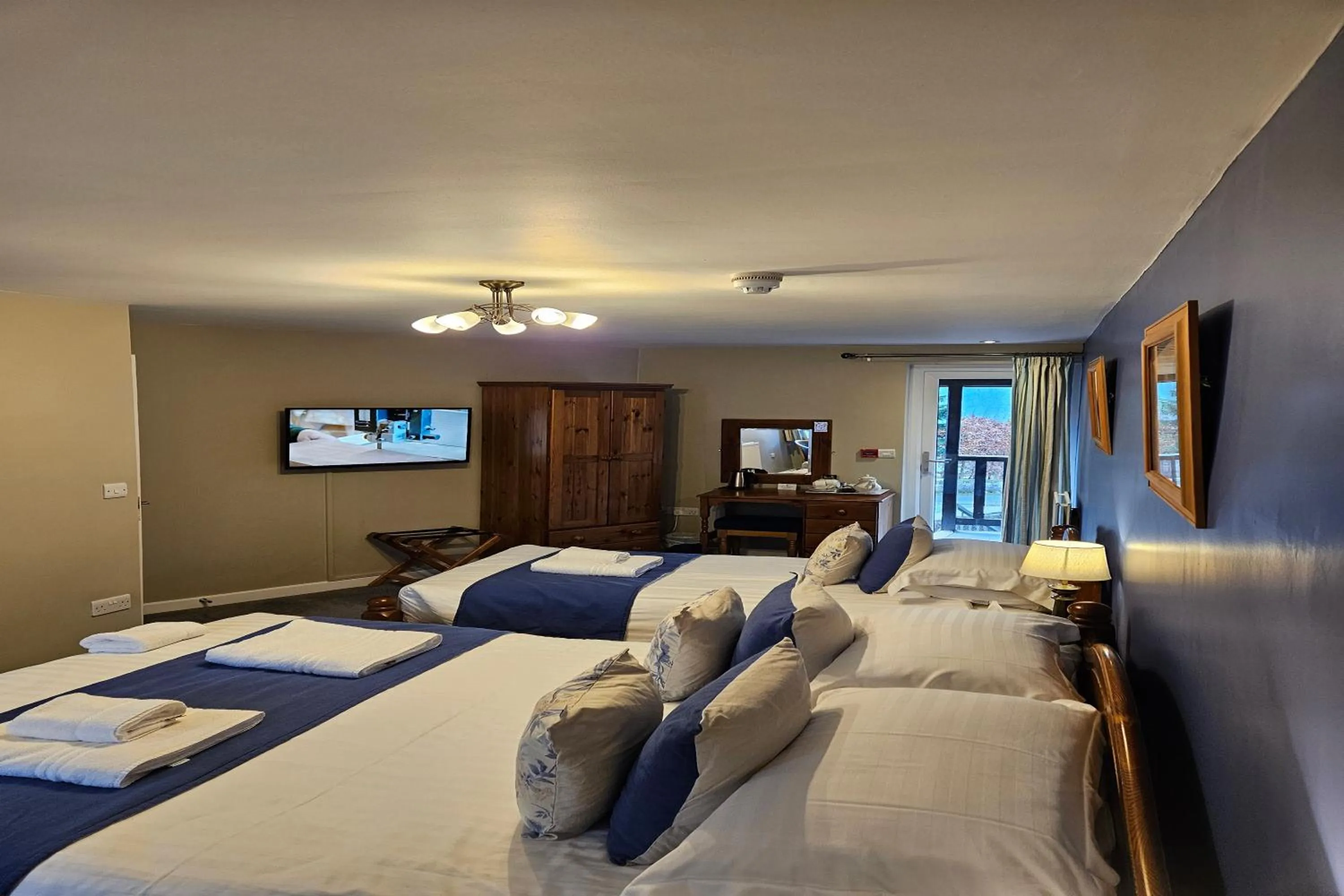 Bed in Brathay Lodge