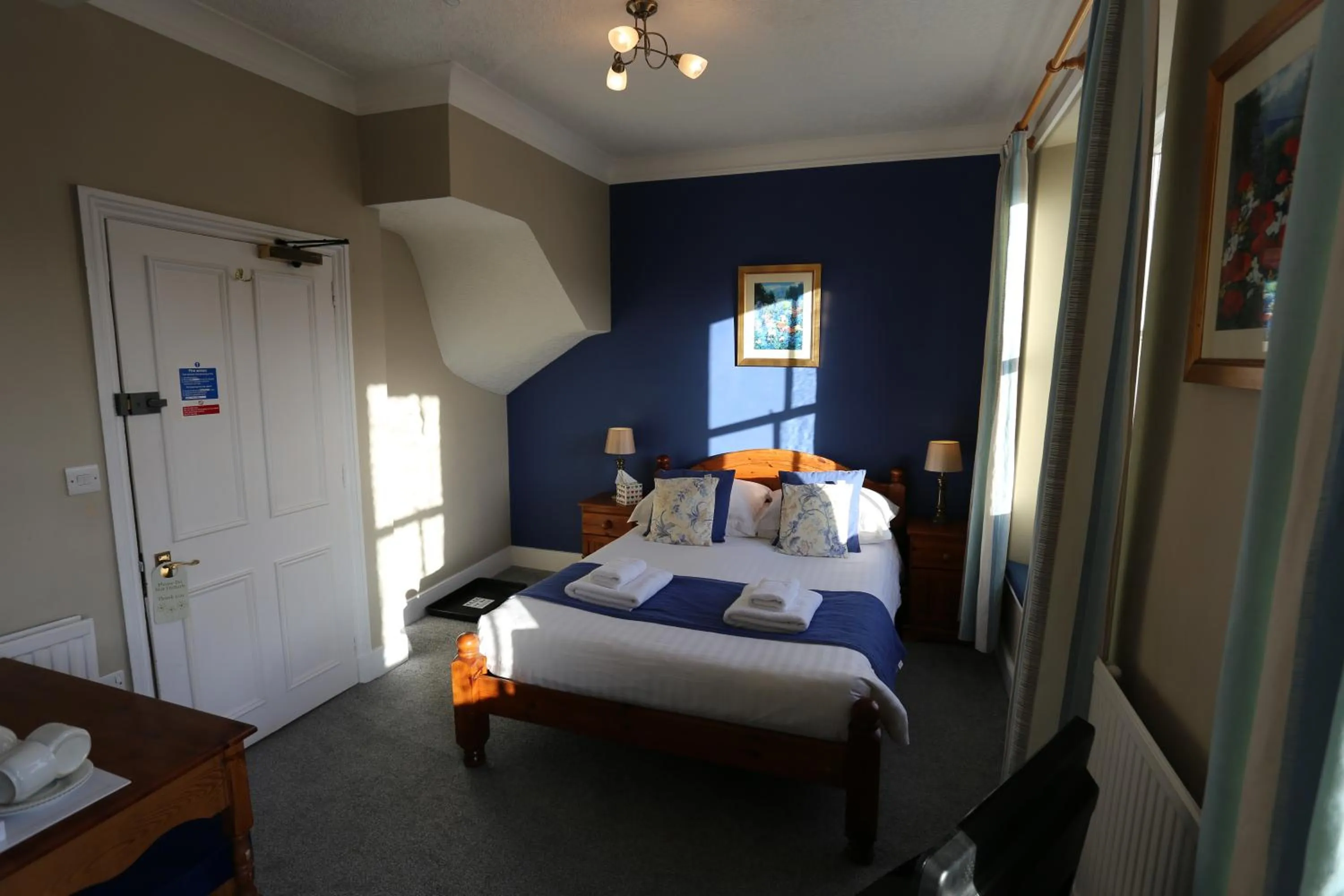 Decorative detail, Bed in Brathay Lodge