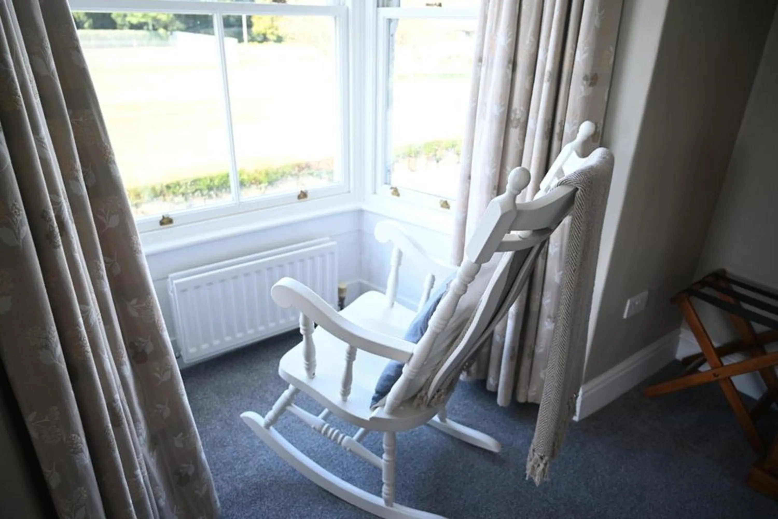 Seating area in Brathay Lodge